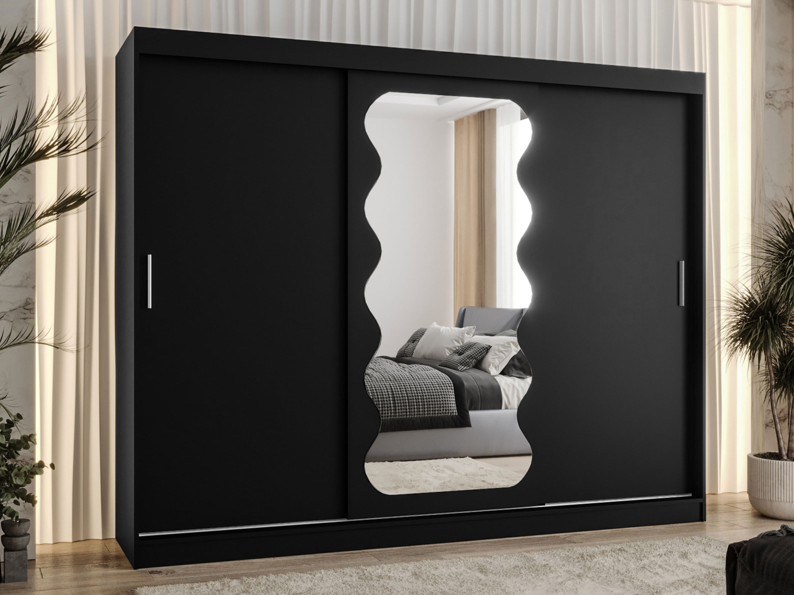 Wardrobe Hartford 578 (Black)