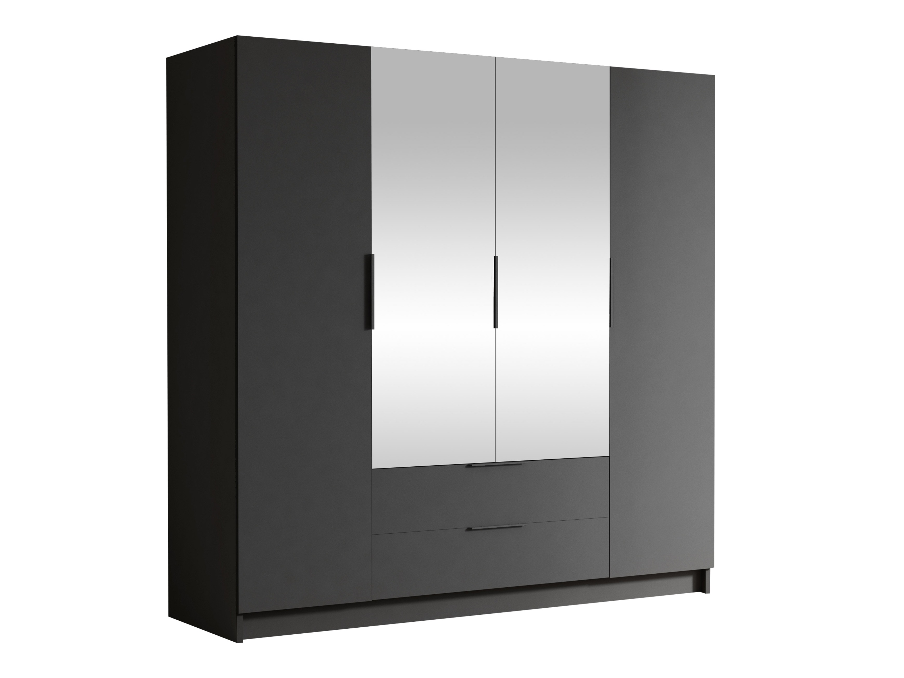 Wardrobe Closico Cadron II (Black)