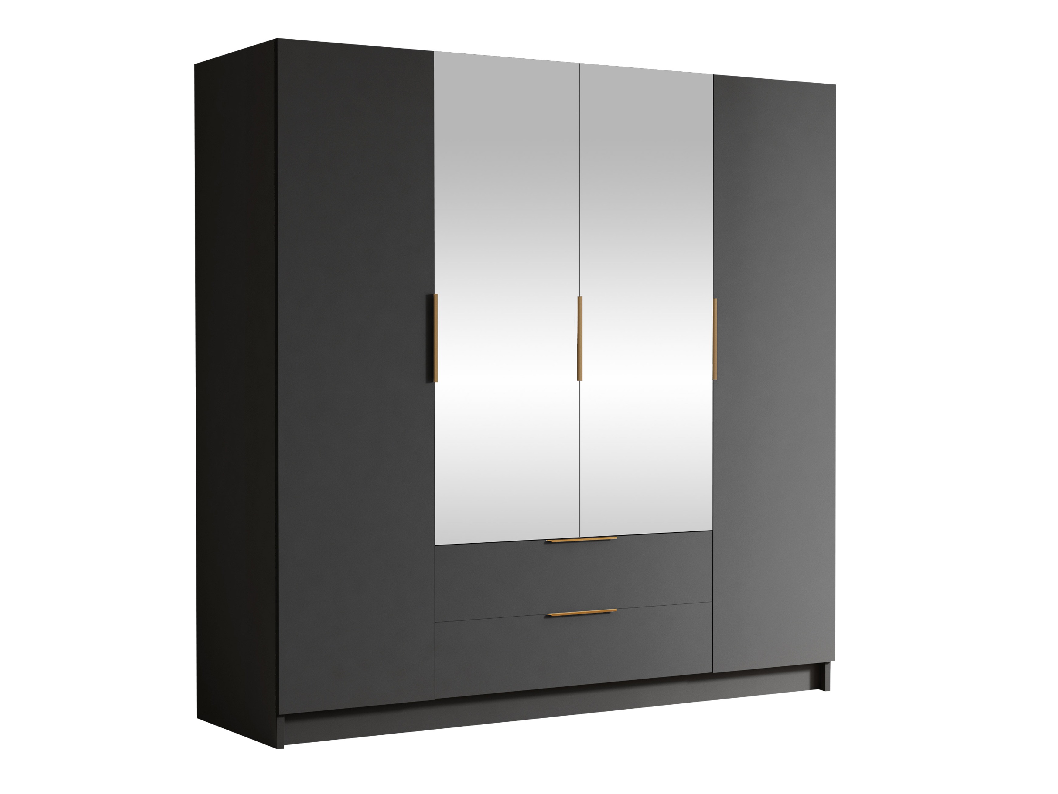 Wardrobe Closico Cadron II (Black)
