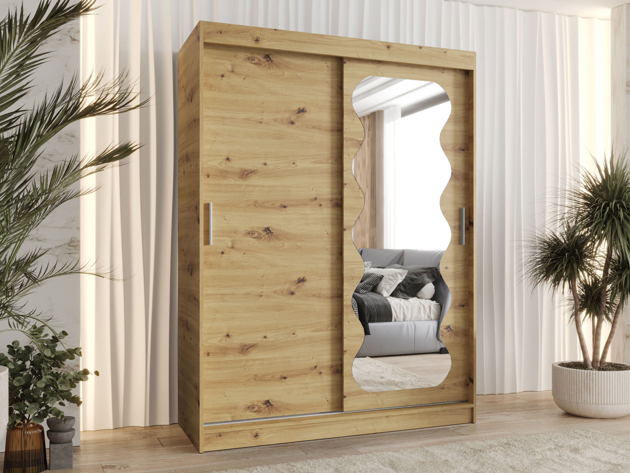 Wardrobe Hartford 578 (Artisan oak)