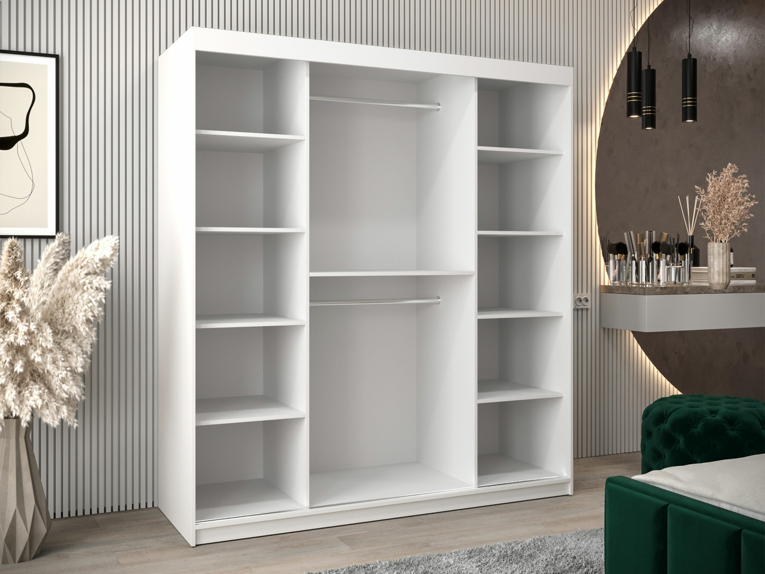 Wardrobe Hartford 578 (Artisan oak)