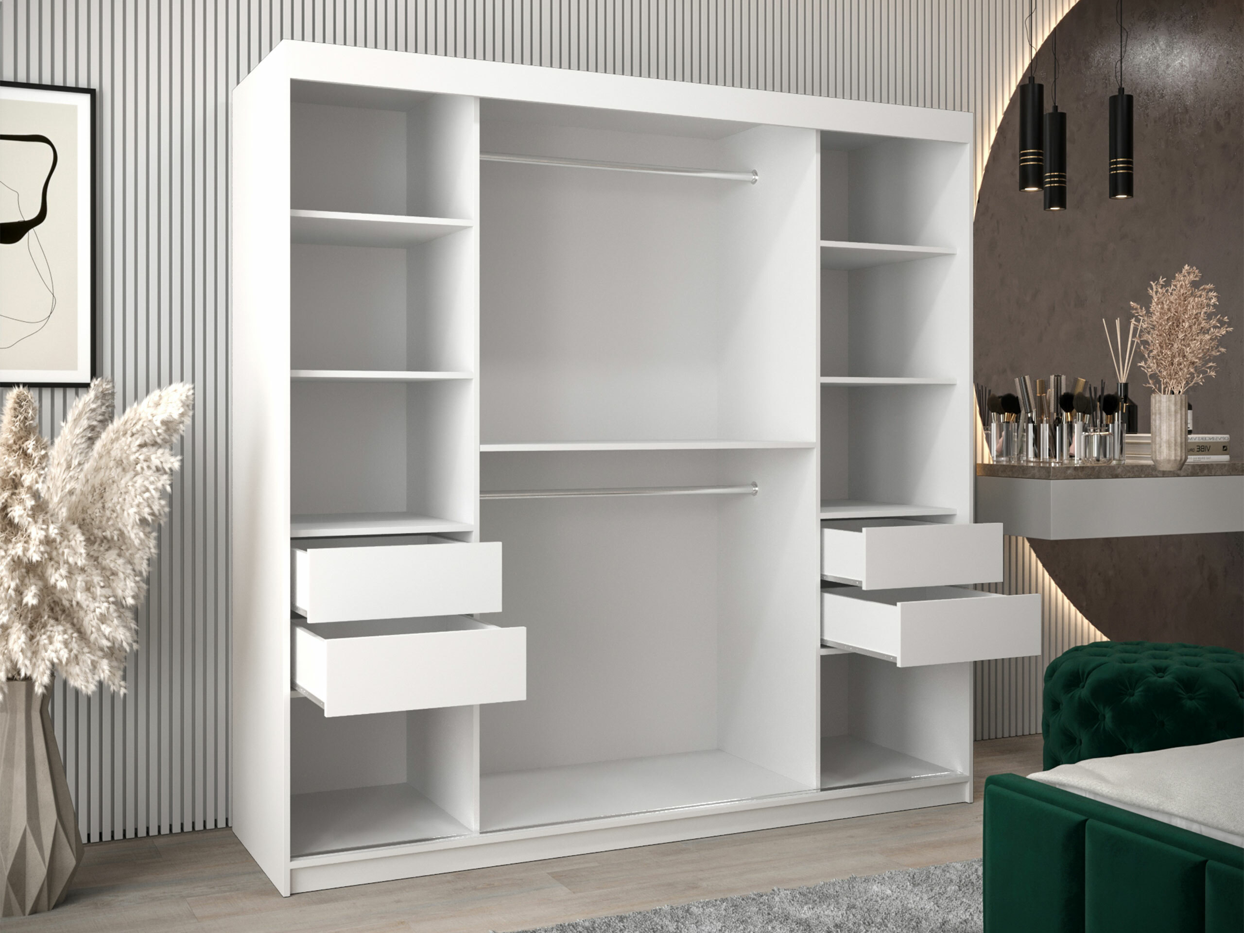 Wardrobe Hartford 578 (Artisan oak)