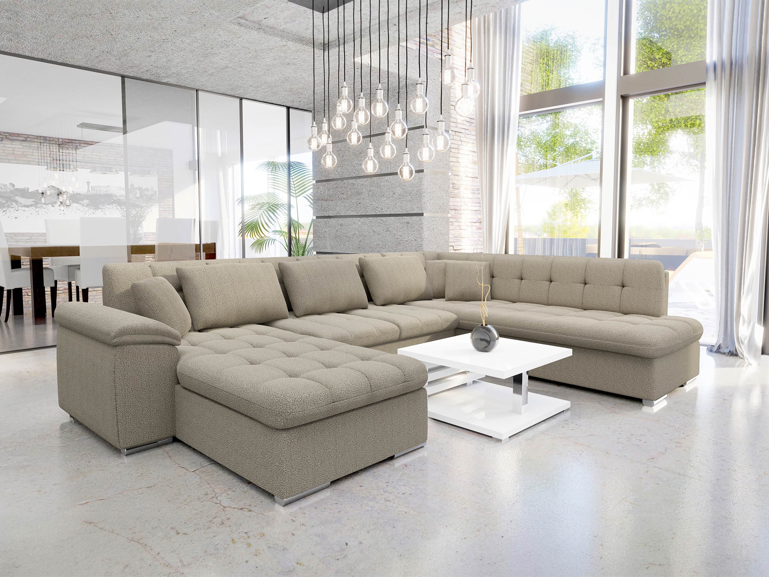 Corner sofa Comfivo Gemma VI (Manza 22)