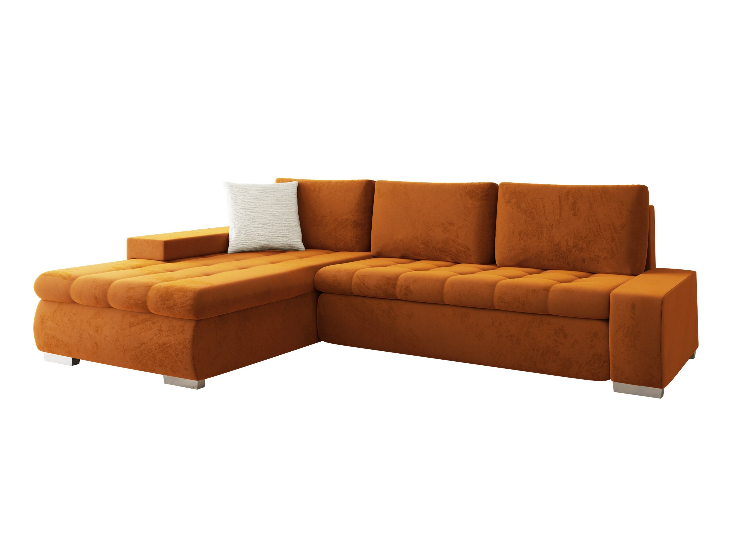Corner sofa Comfivo Nitor II (Piano 21 + Mokka 03)
