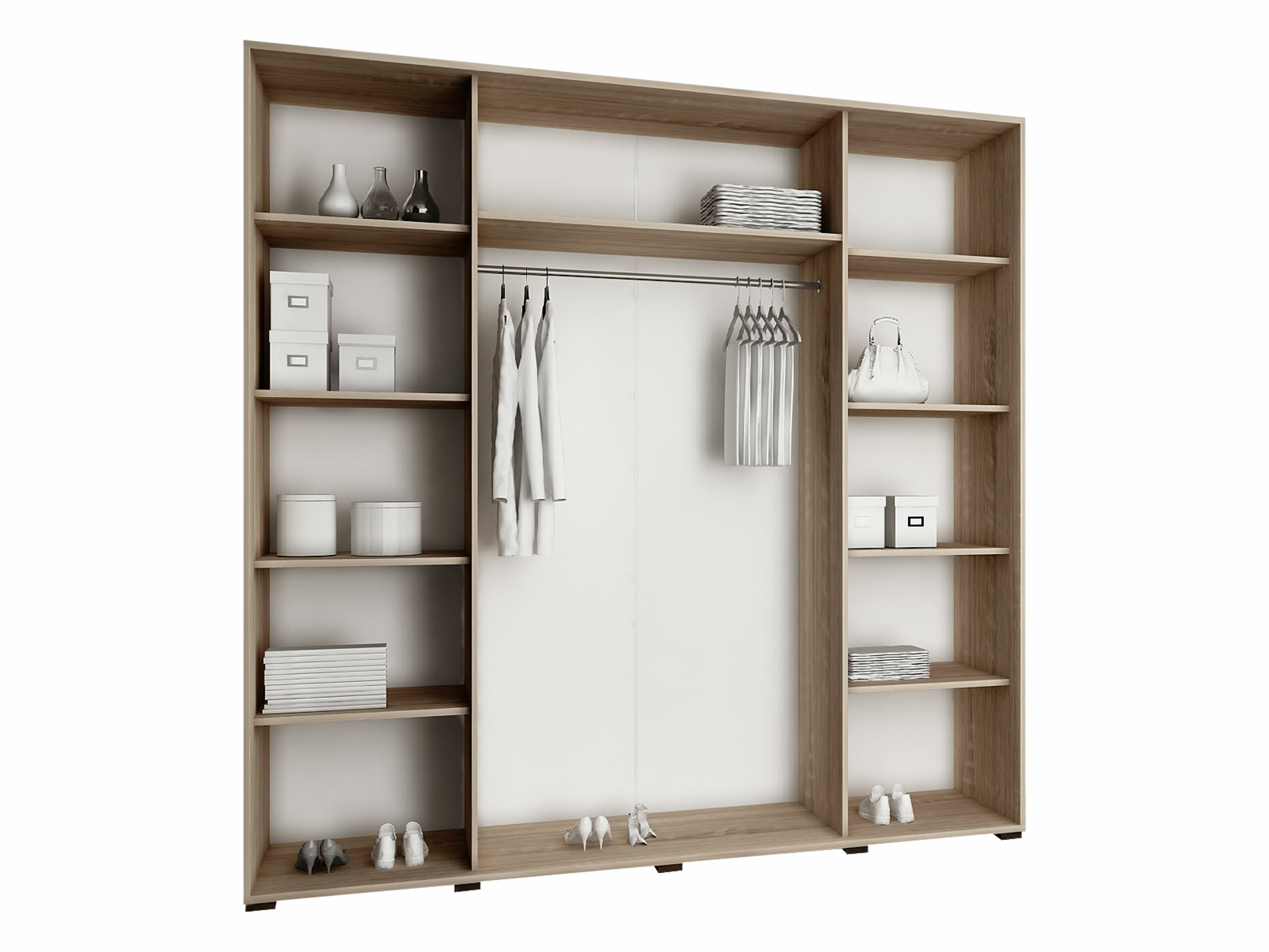 Wardrobe Dover 107 (White)