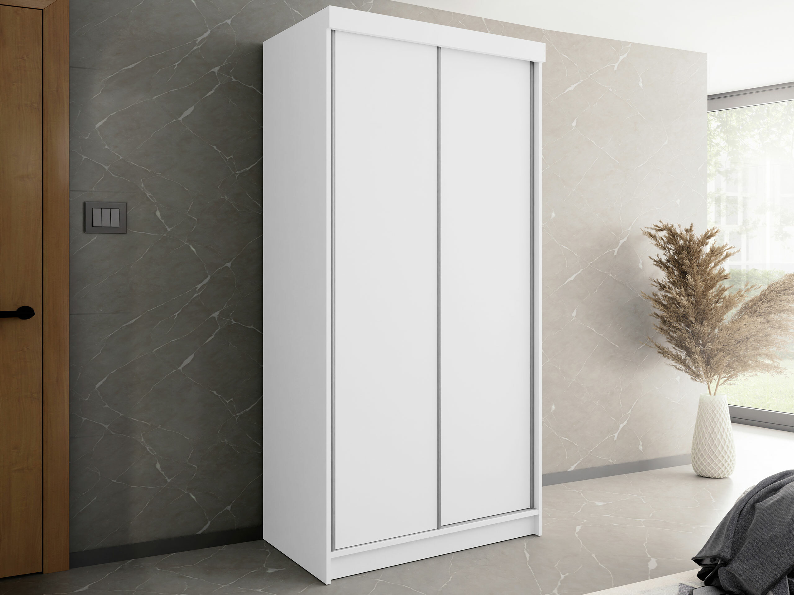 Wardrobe Dover 104 (White)