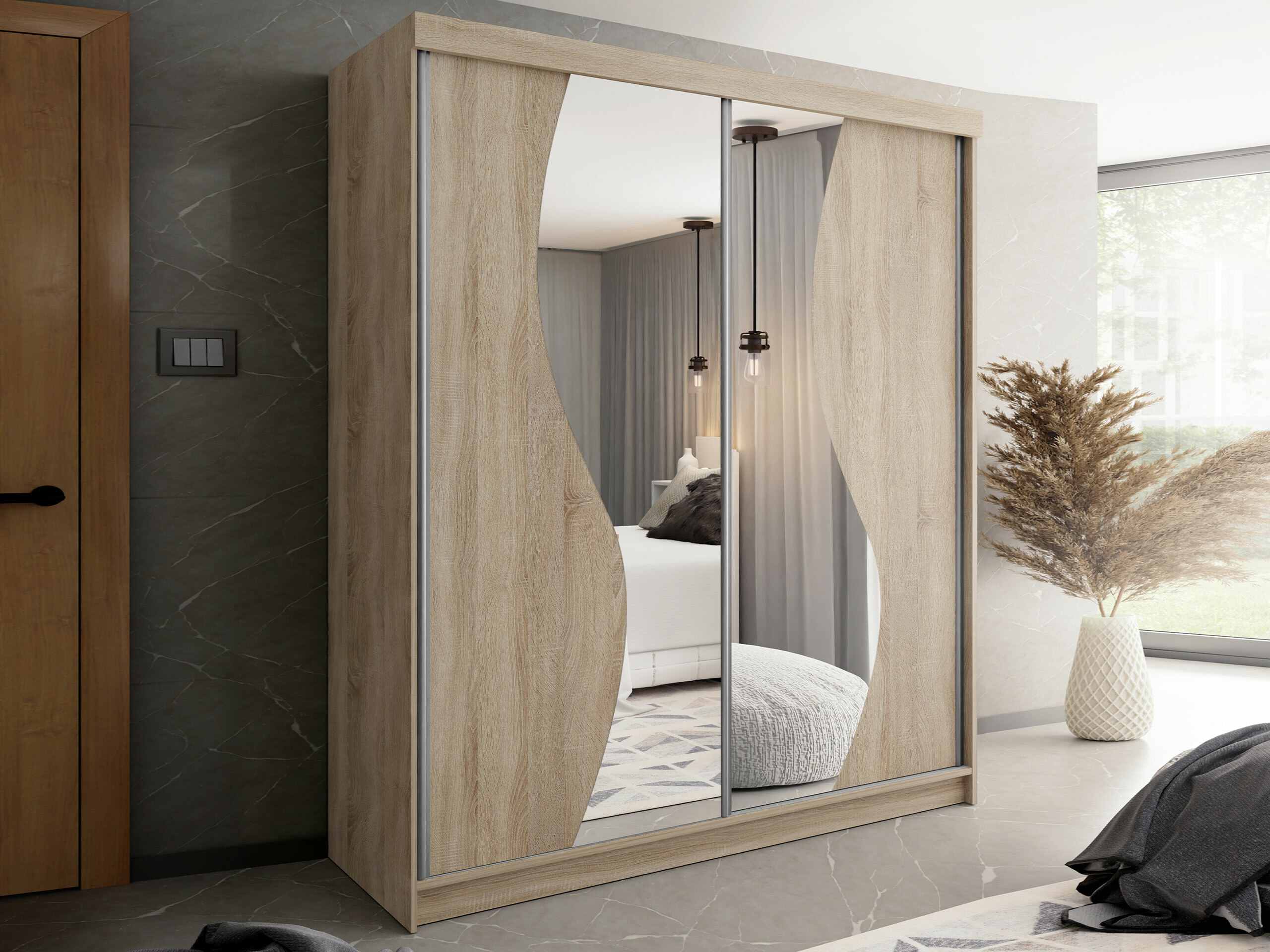 Wardrobe Dover 105 (Sonoma oak)