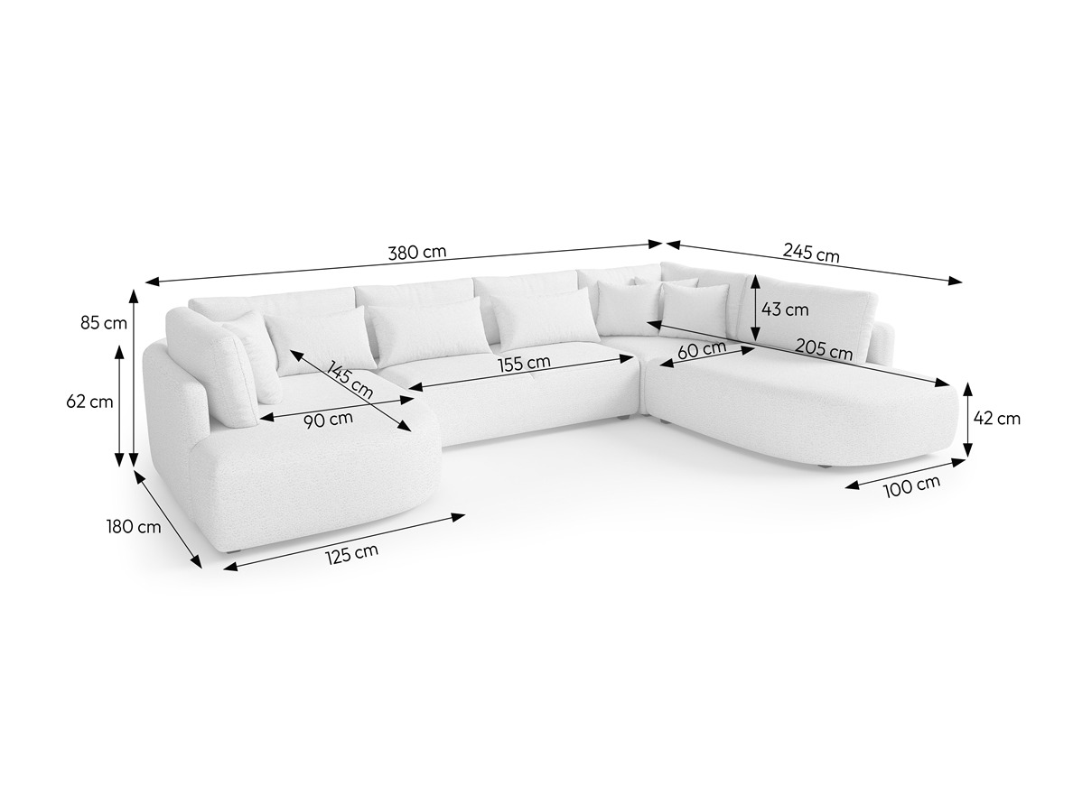 Corner sofa Deca I (Tresor 16)
