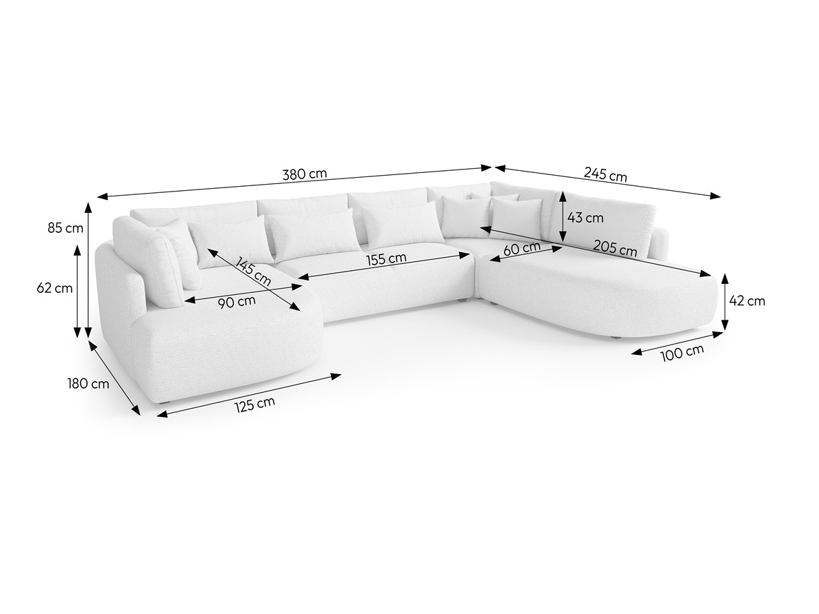 Corner sofa Deca I (Tresor 22)