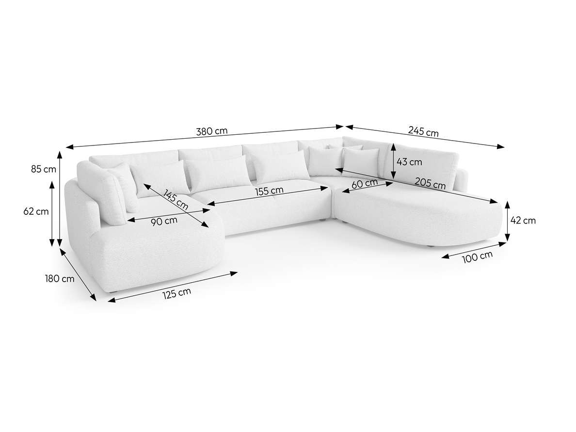 Corner sofa Deca I (Tresor 22)