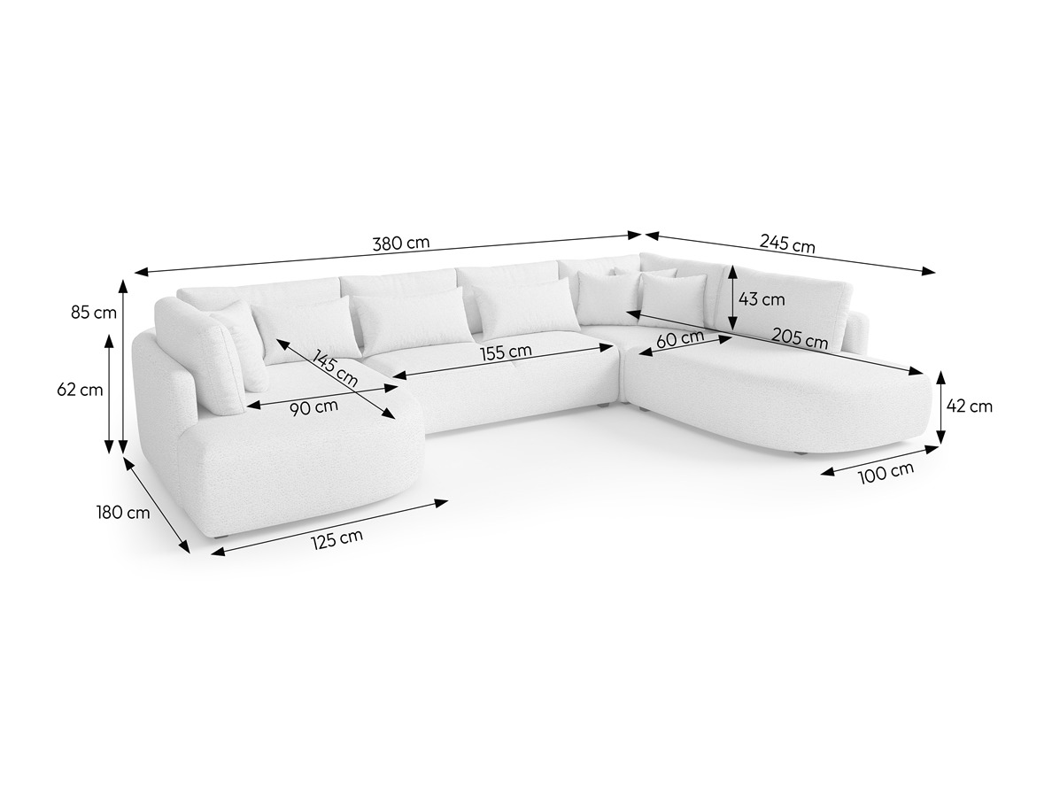 Corner sofa Deca I (Tresor 32)