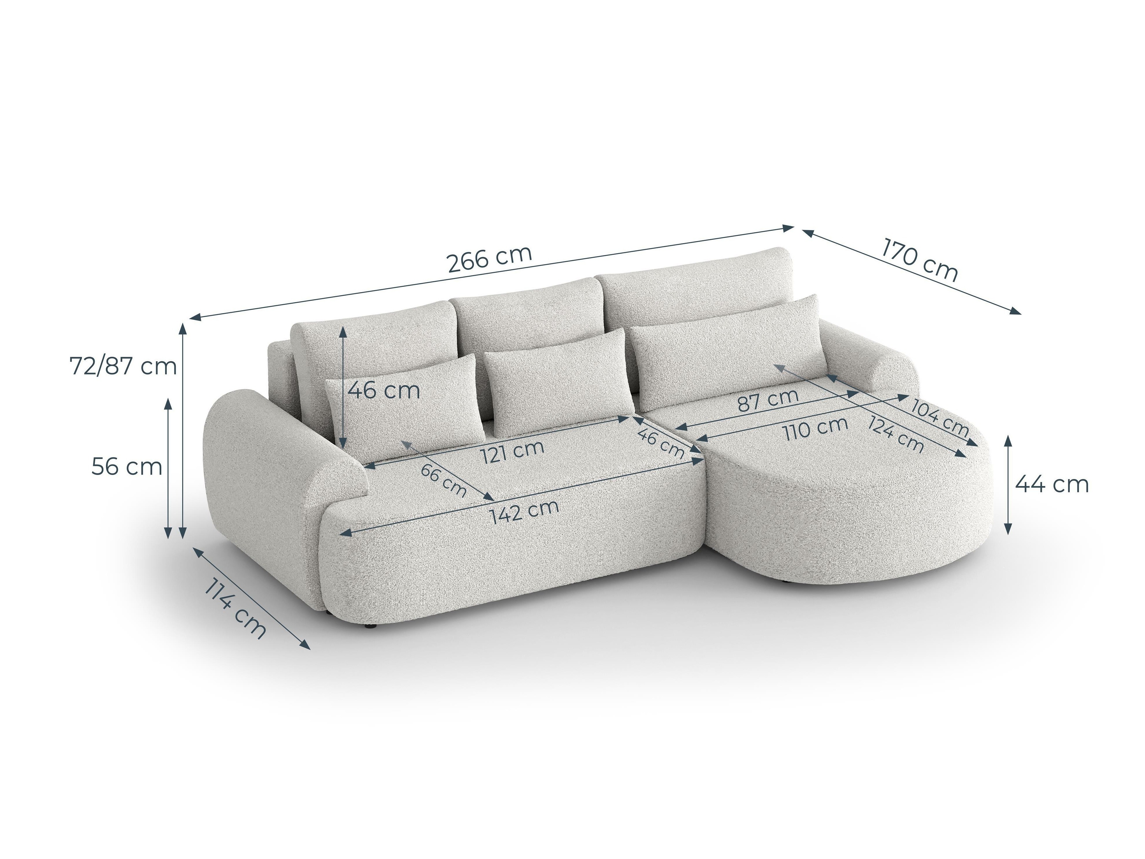 Corner sofa Margate 109 (Catch Me 24)