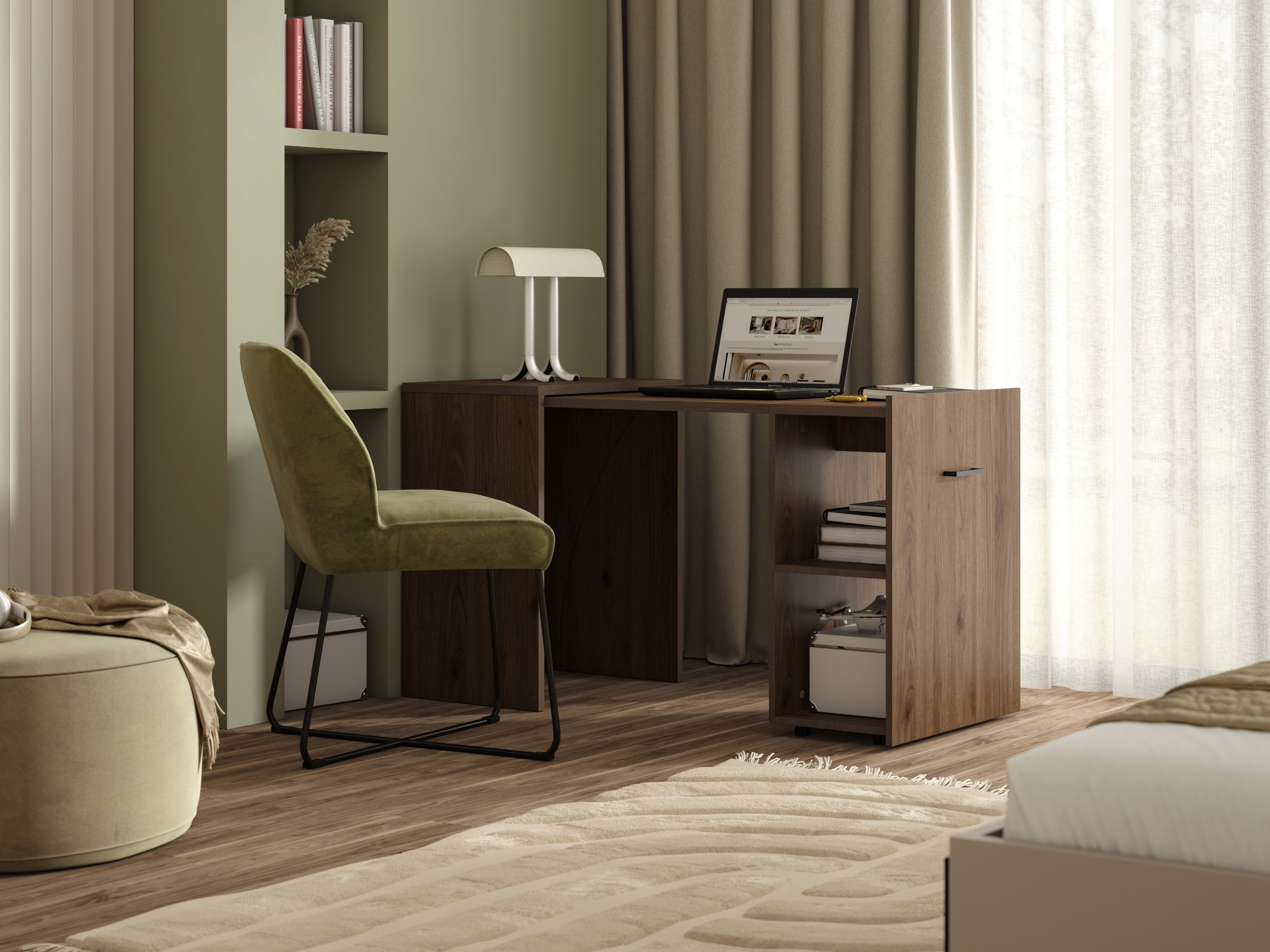 Desk Austin 304 (Walnut)
