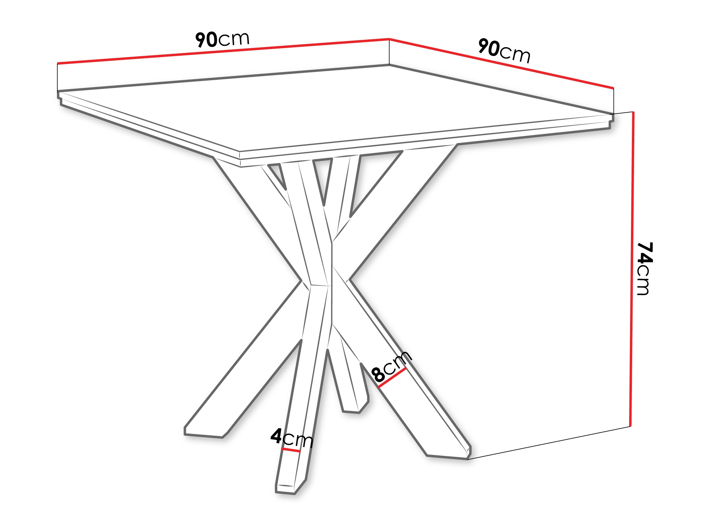 Table Goodyear 137 (Black marble)