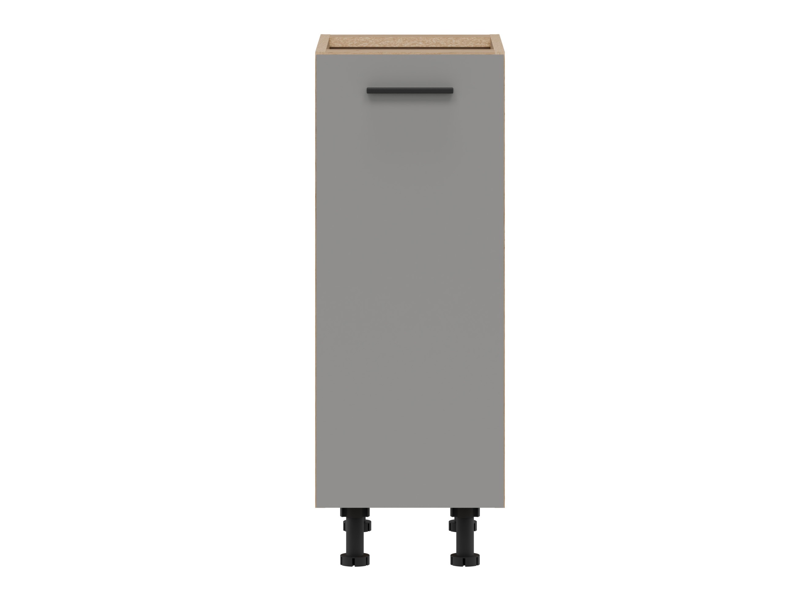 Modular cabinet with doors Ati Grey 101