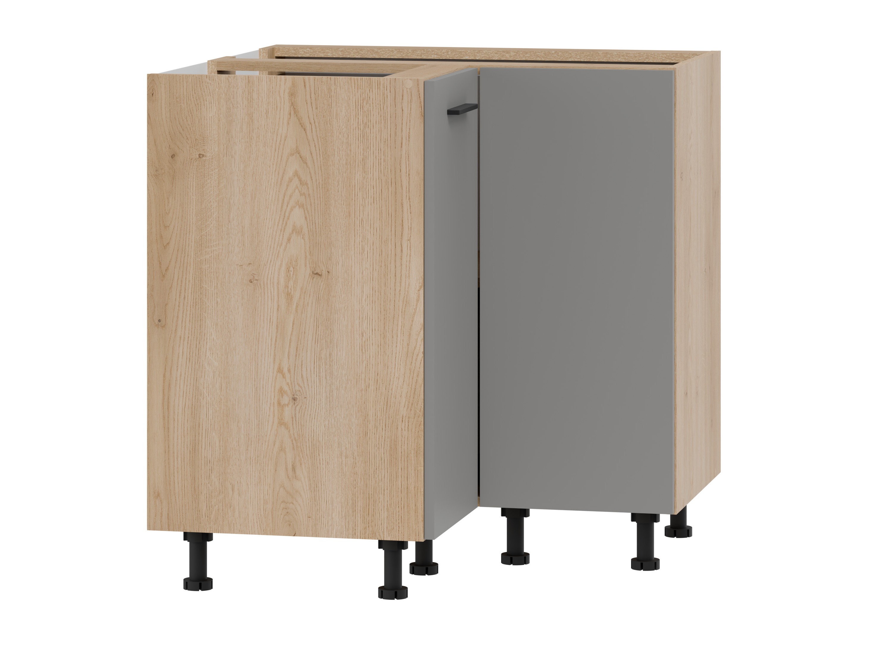 Modular corner cabinet Ati Grey 112