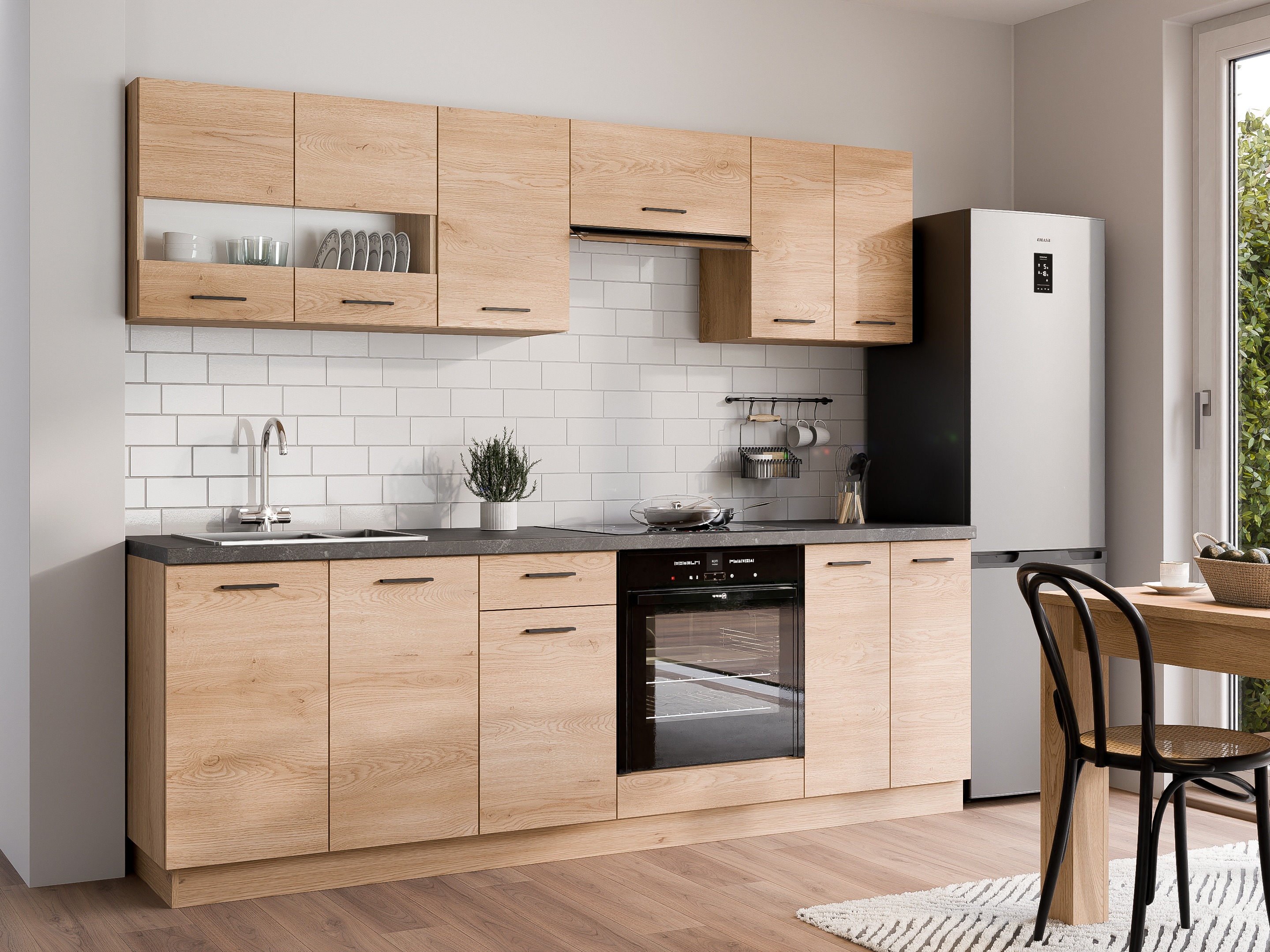 Modular cabinet with doors Ati Torro 122
