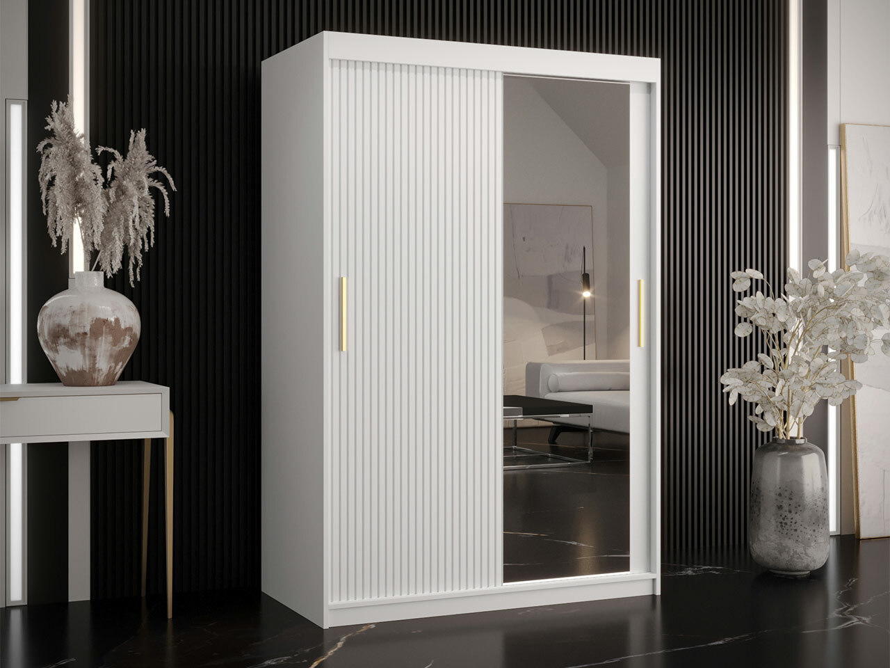 Wardrobe Hartford 401 (White)