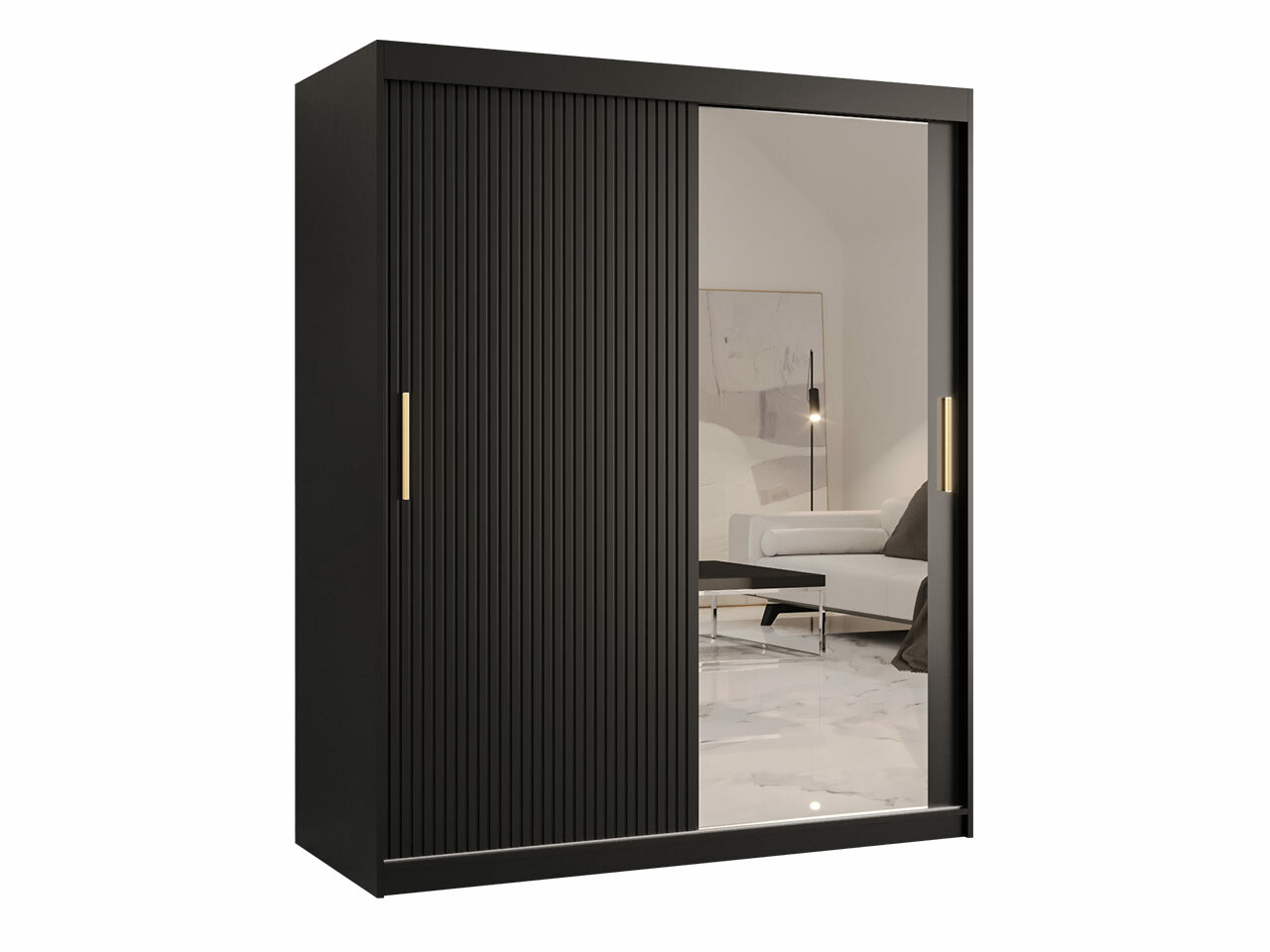 Wardrobe Hartford 402 (Black)