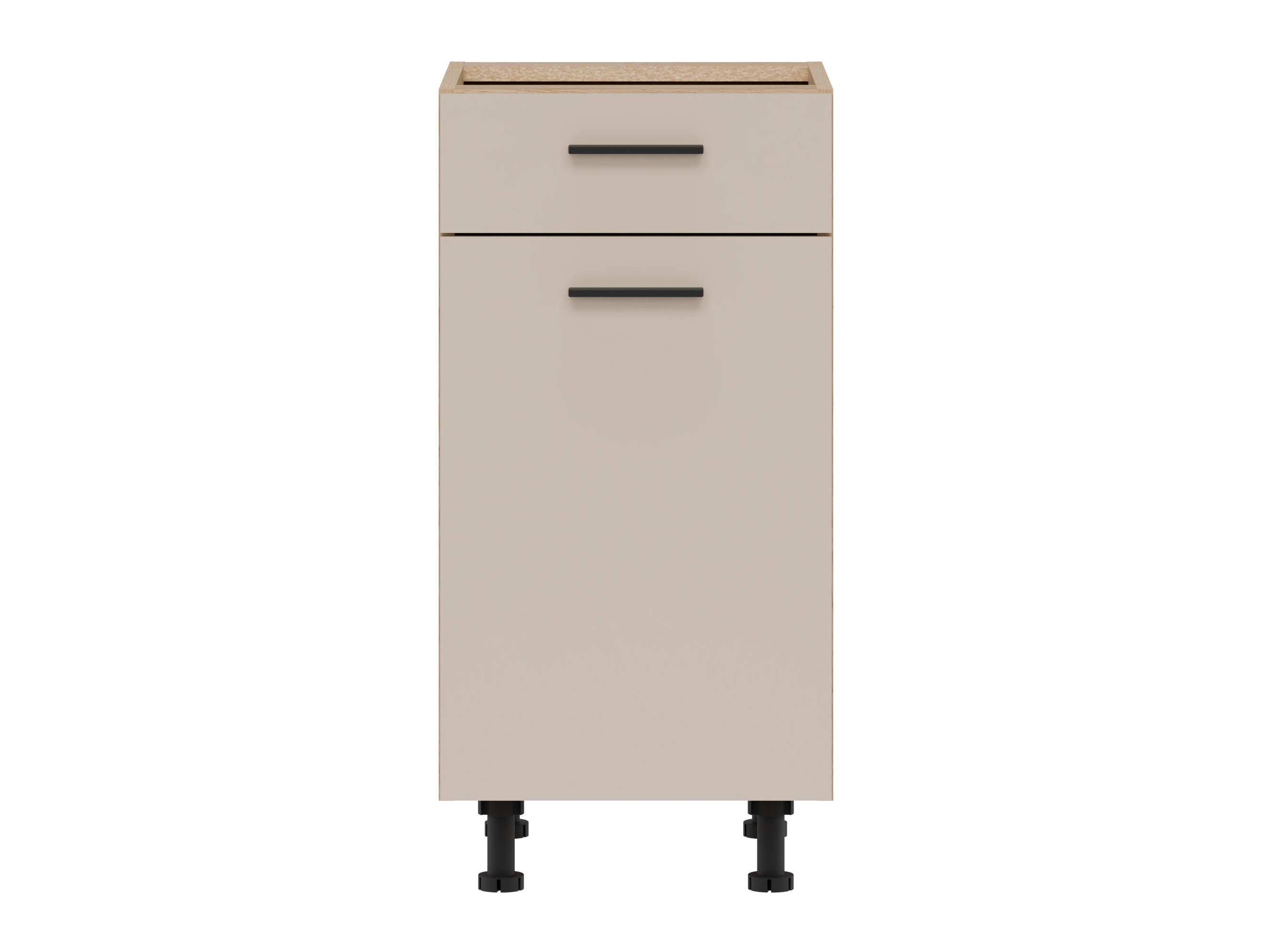Modular cabinet with drawer and doors Ati Cashmere 114