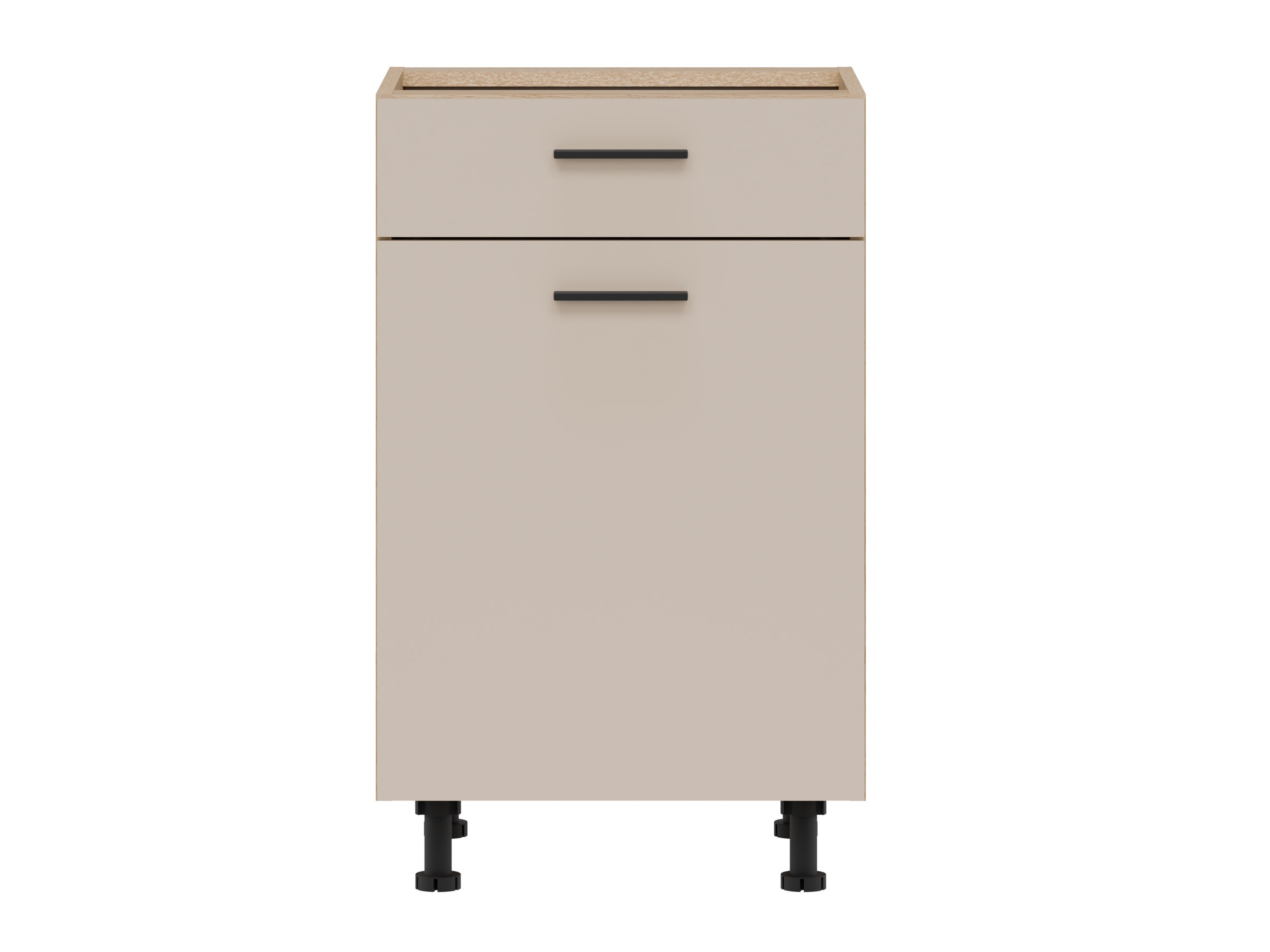 Modular cabinet with drawer and doors Ati Cashmere 116