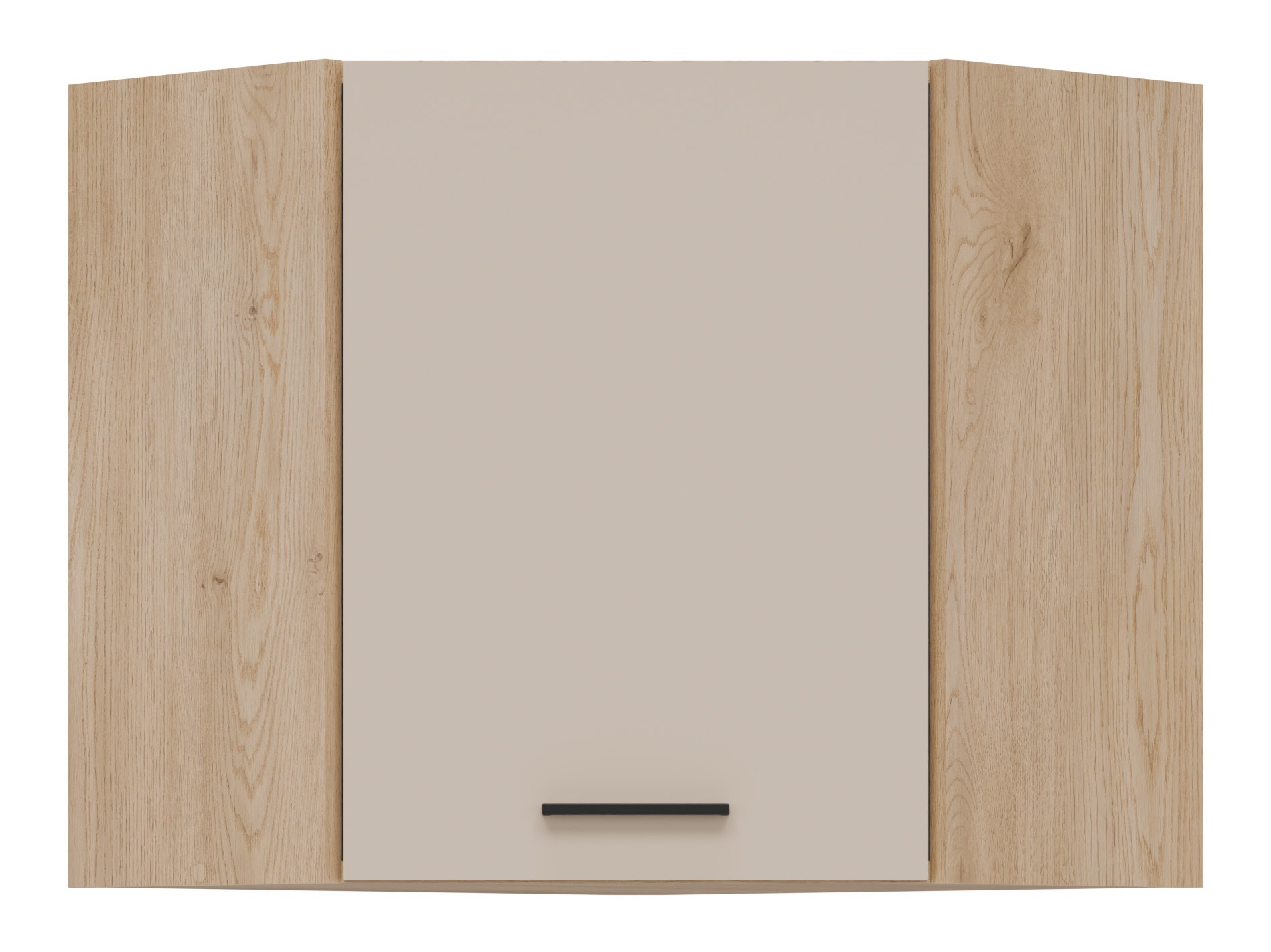 Modular wall-mounted corner cabinet Ati Cashmere 110
