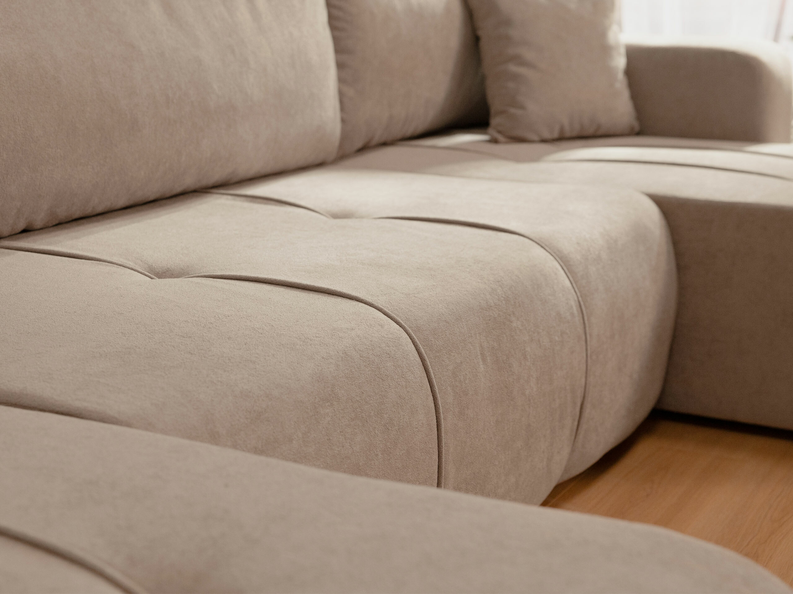 Corner sofa Comfivo Laurus II (Coral 55)