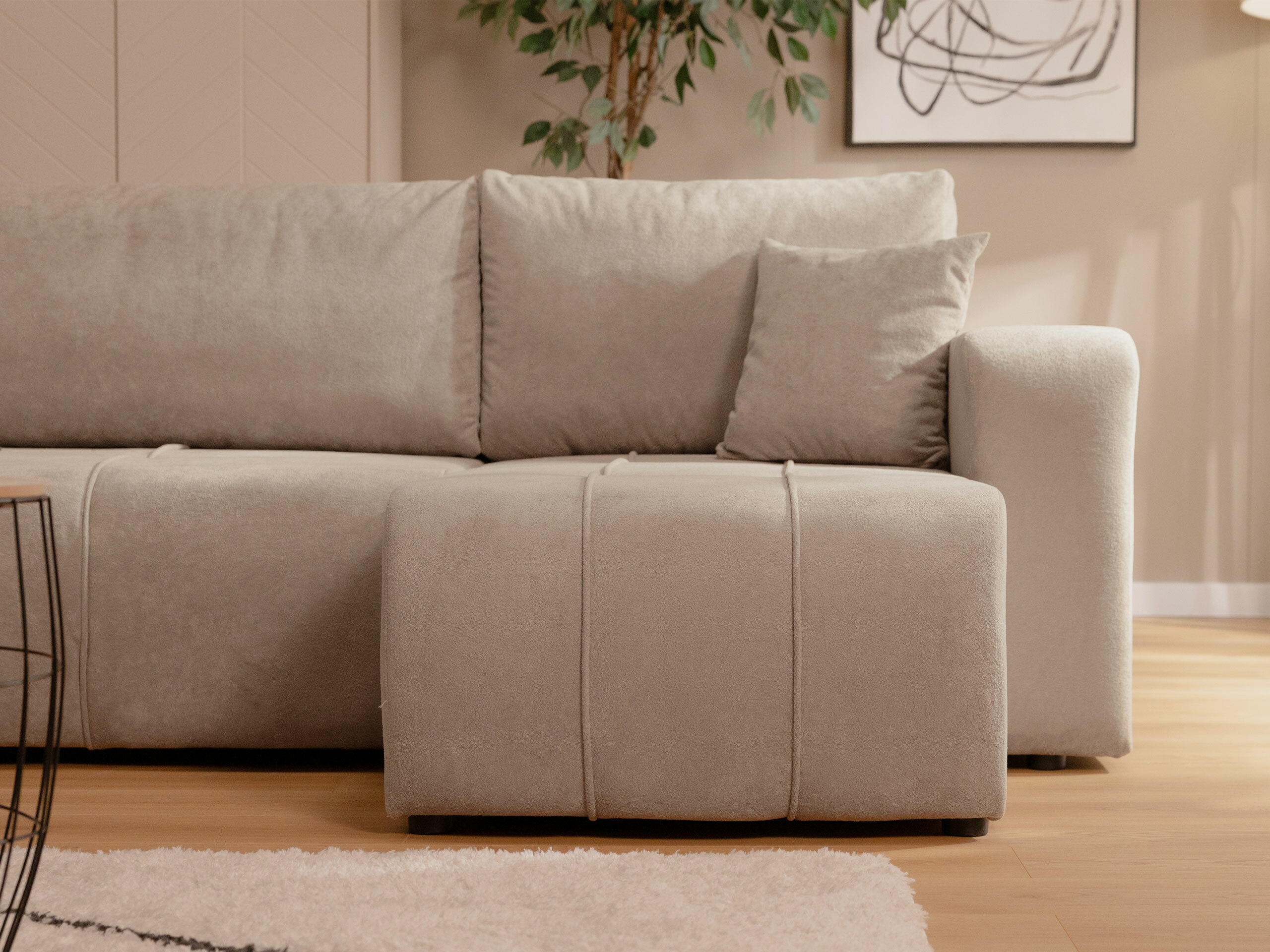 Corner sofa Comfivo Laurus II (Coral 55)
