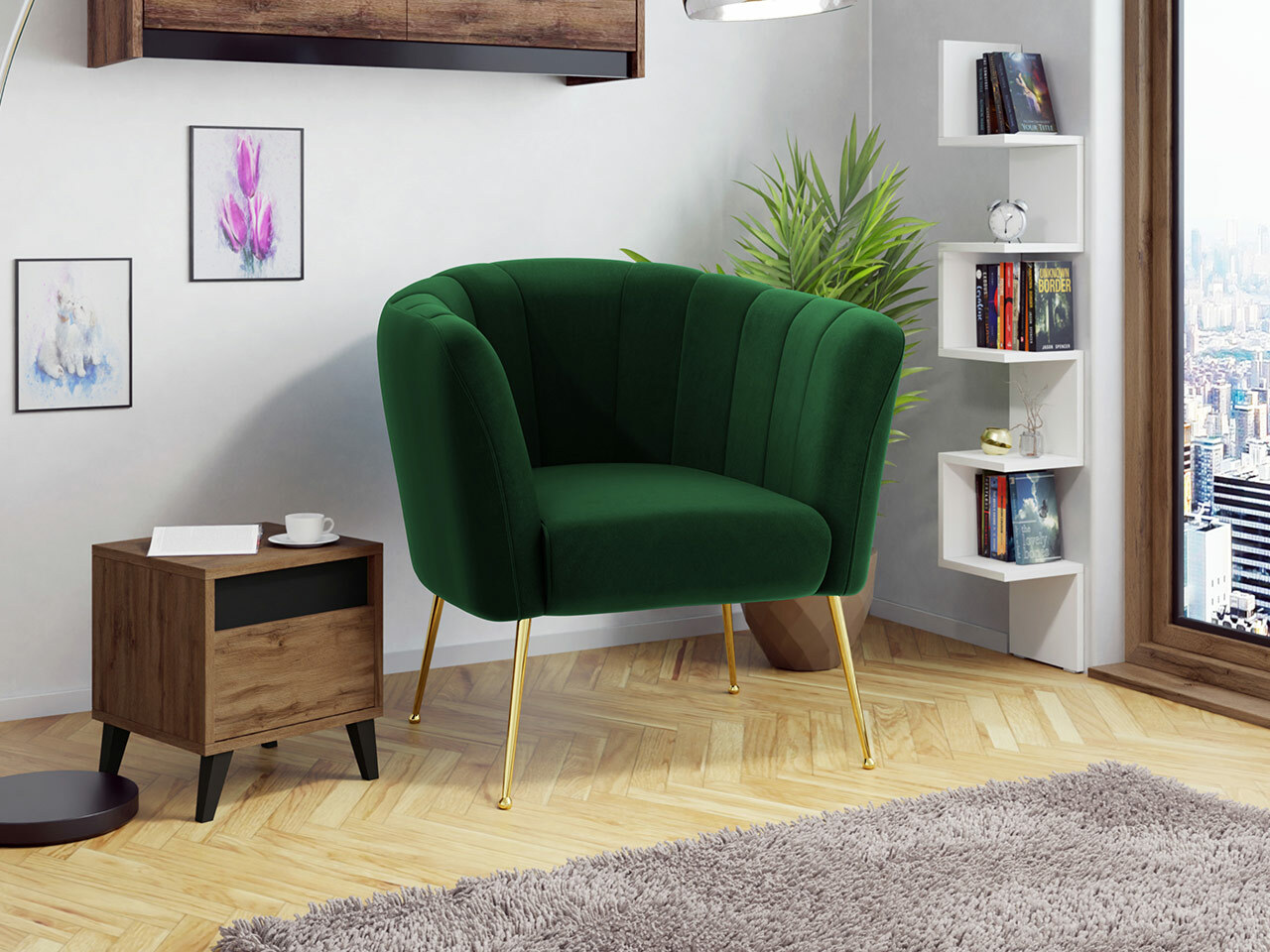 Armchair Orem 112 (Magic Velvet 2225)
