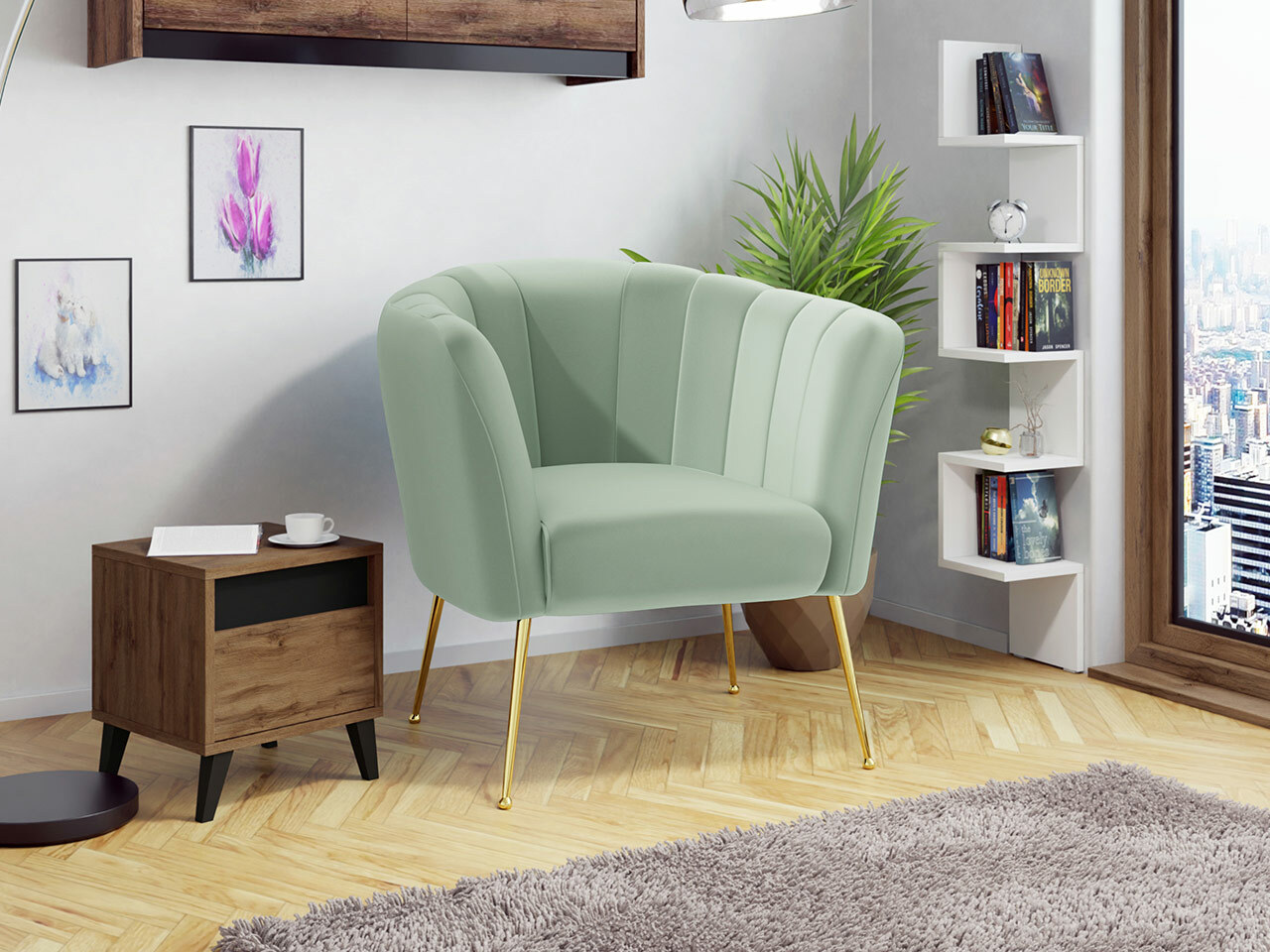 Armchair Orem 112 (Magic Velvet 2227)