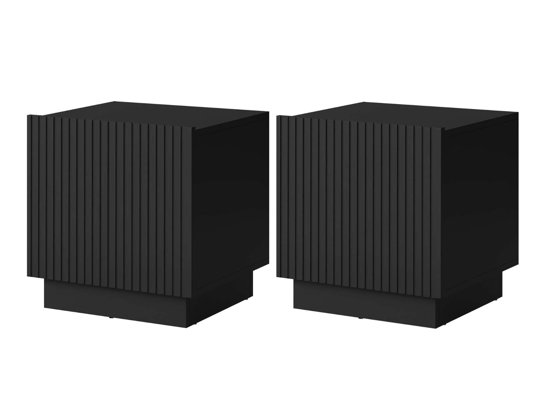 Set of bedside tables Lauror (Black)