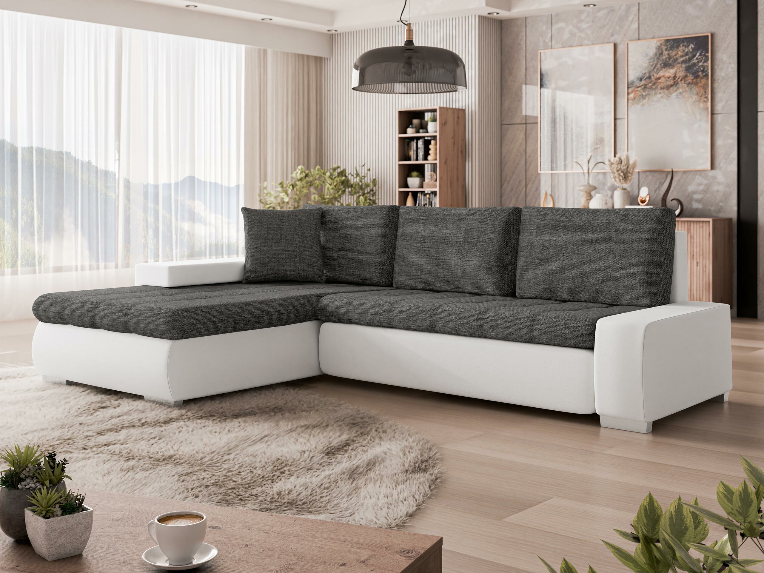 Corner sofa Comfivo Nitor I (Soft 017 + Lux 06)