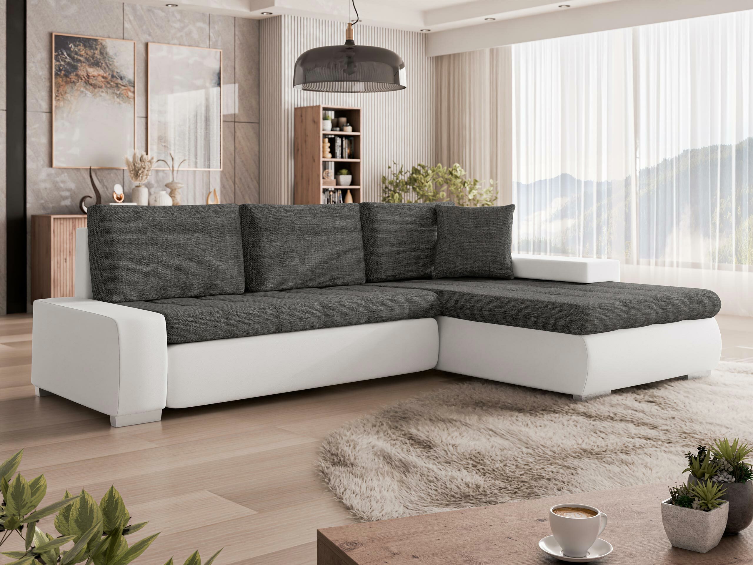 Corner sofa Comfivo Nitor I (Soft 017 + Lux 06)