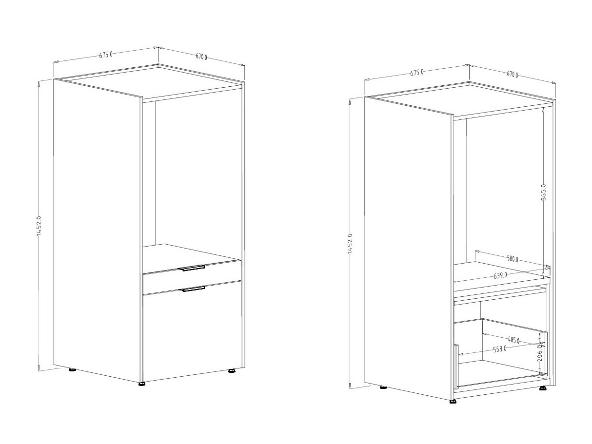 Bathroom shelf Austin 376 (White)
