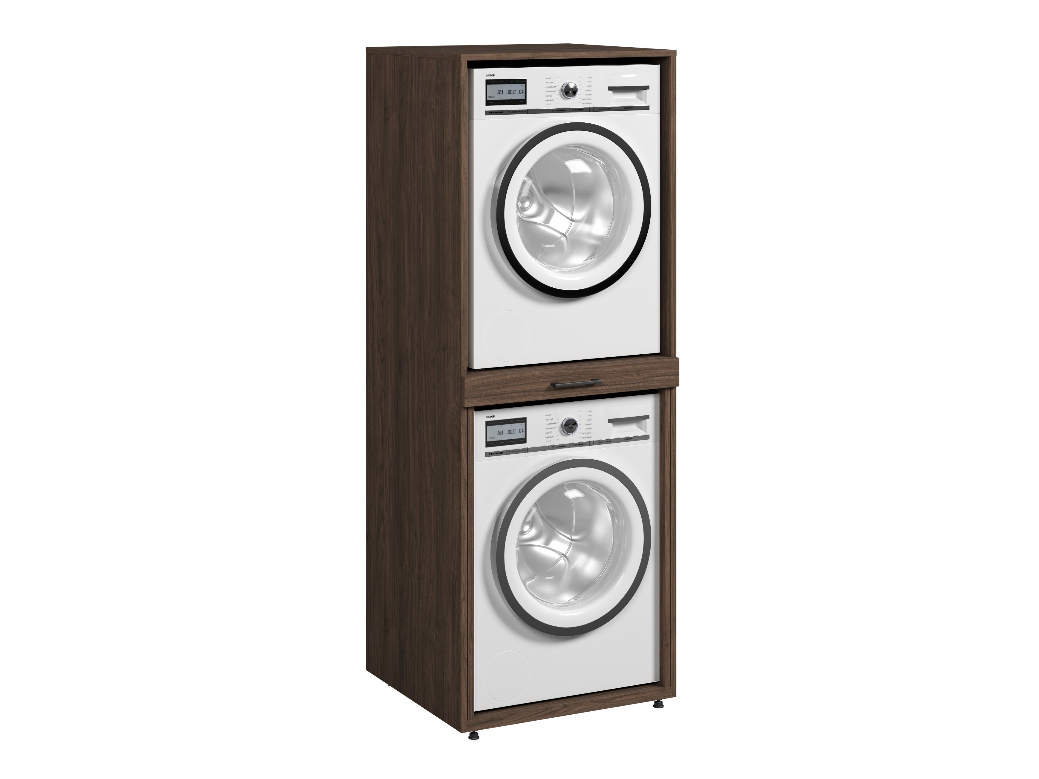 Bathroom shelf Novdele 103 (Walnut)