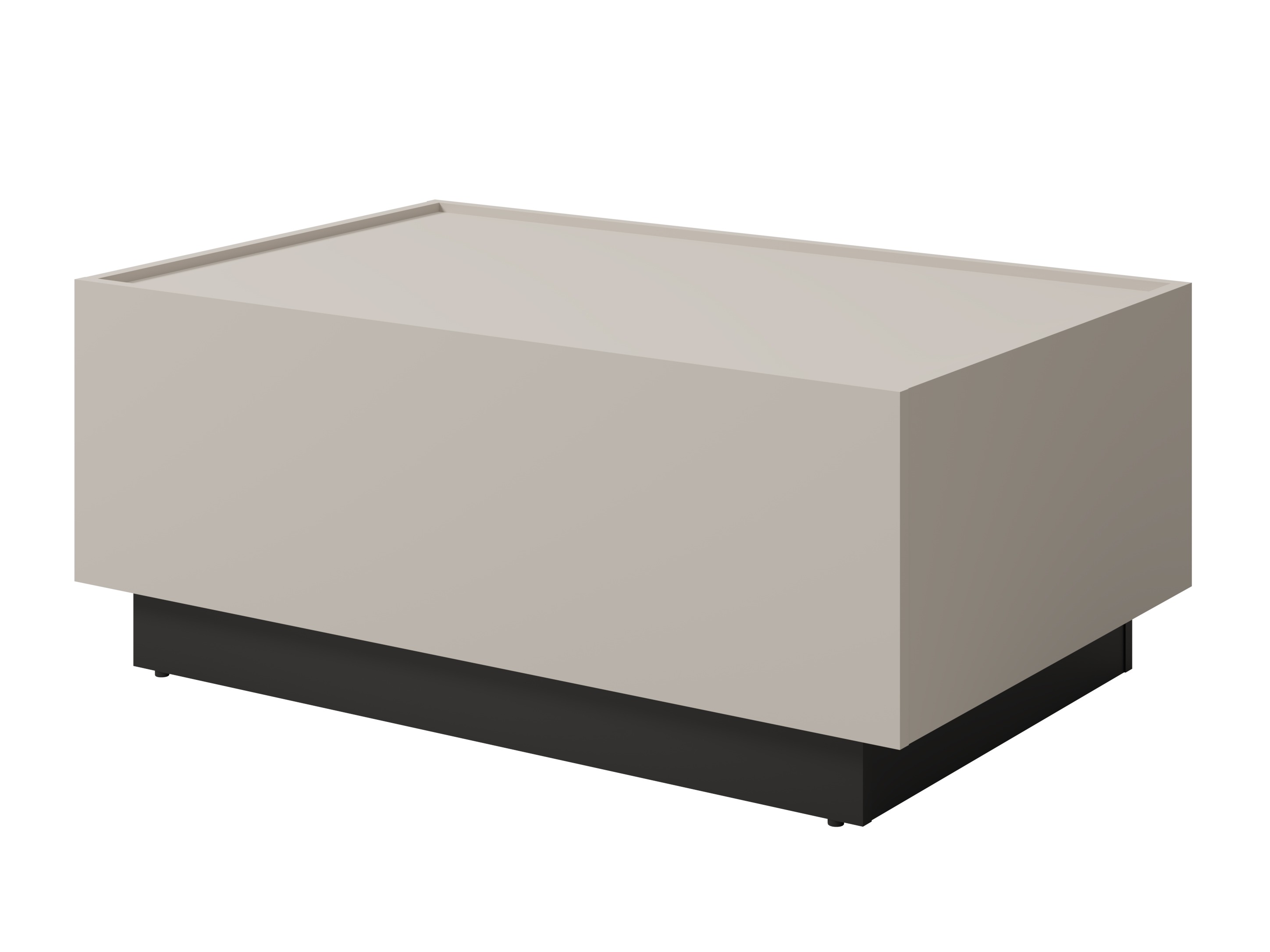 Transforming coffee table Austin 380 (Cashmere + Black)