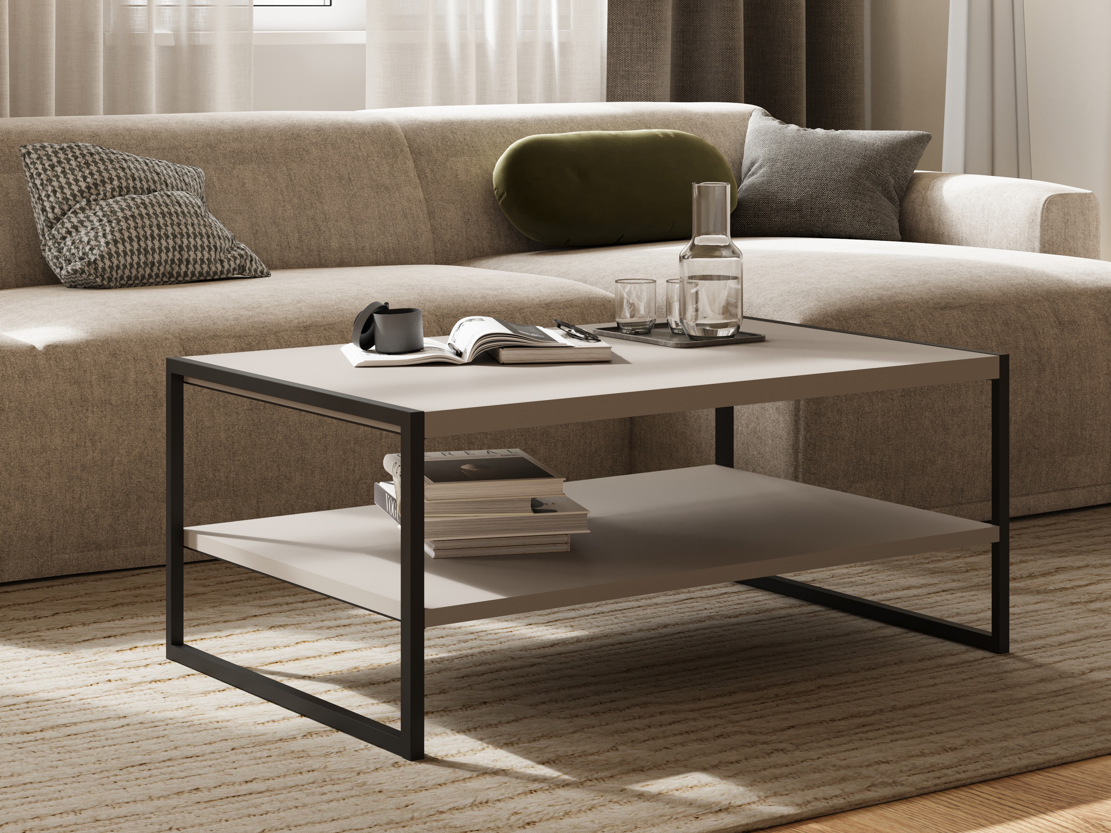 Coffee table Austin 381 (Congo + Black)