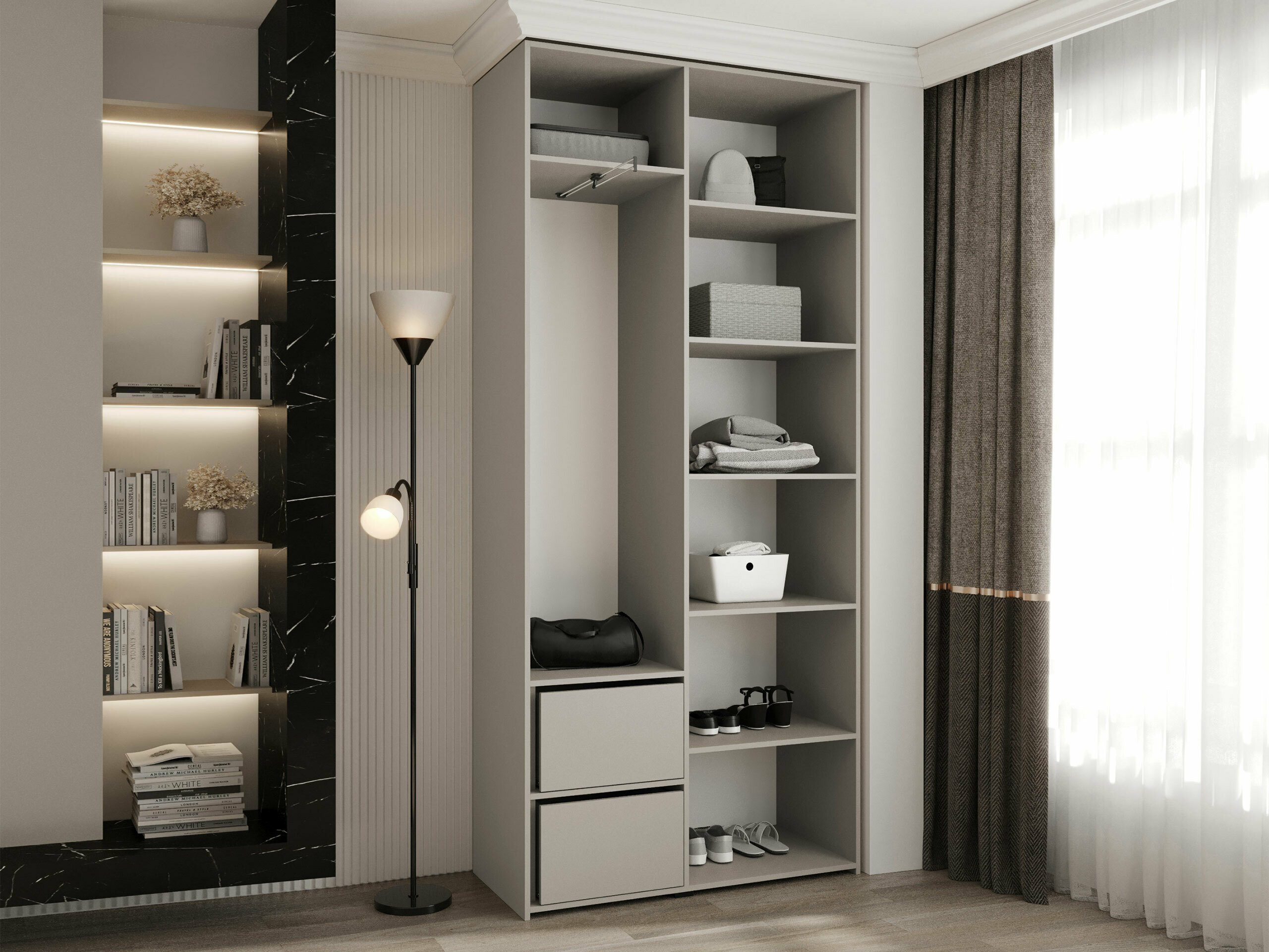 Wardrobe Hartford 572 (Cashmere)