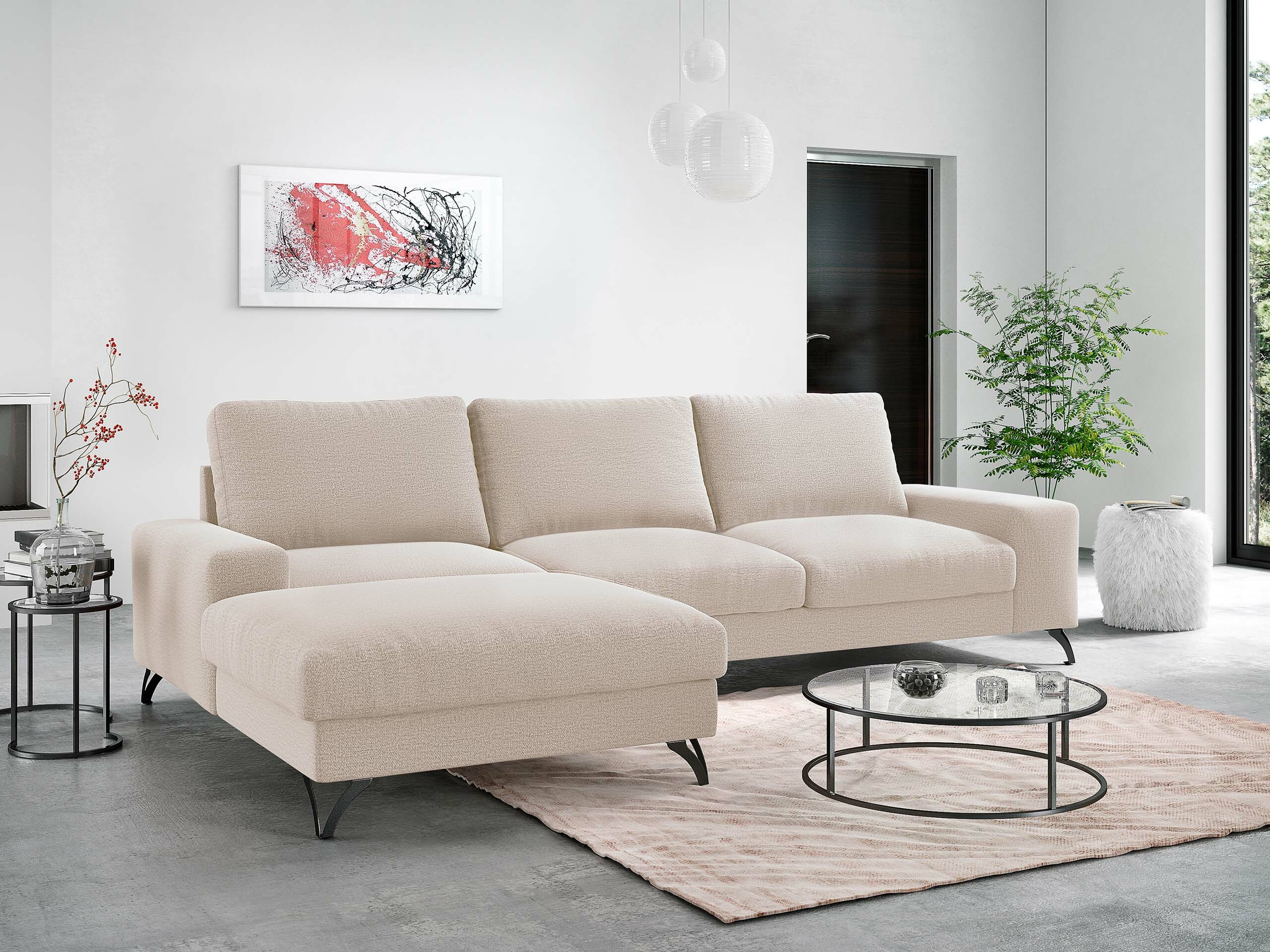 Corner sofa ComfiDream Lyrana I (Verita 03)