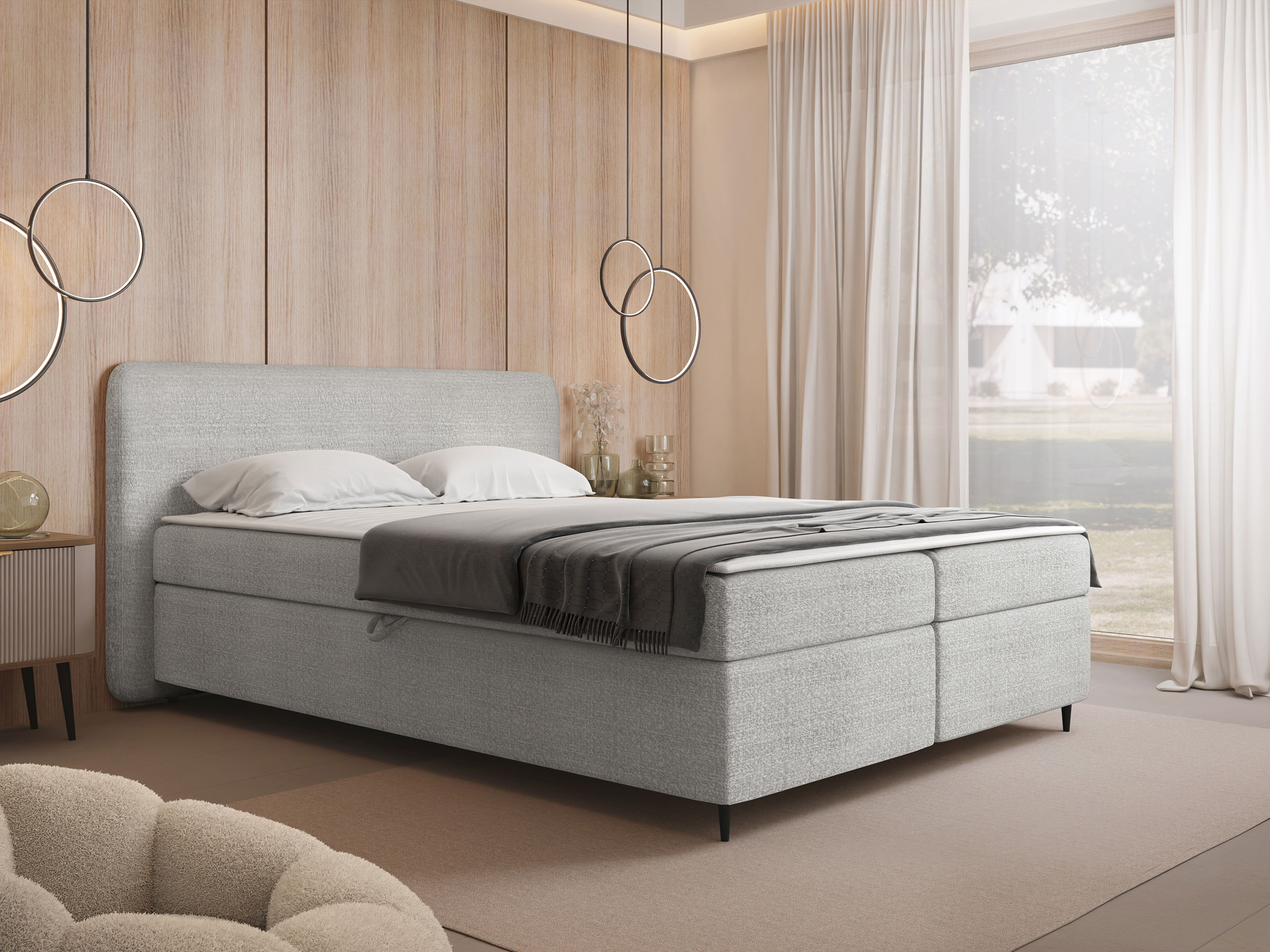 Continental bed Stonecrest 108 (Taro 11)