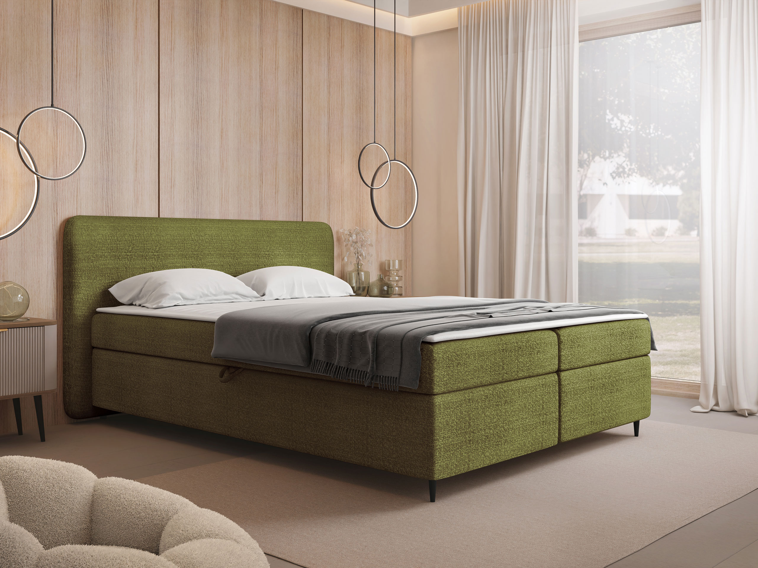 Continental bed Stonecrest 108 (Taro 33)