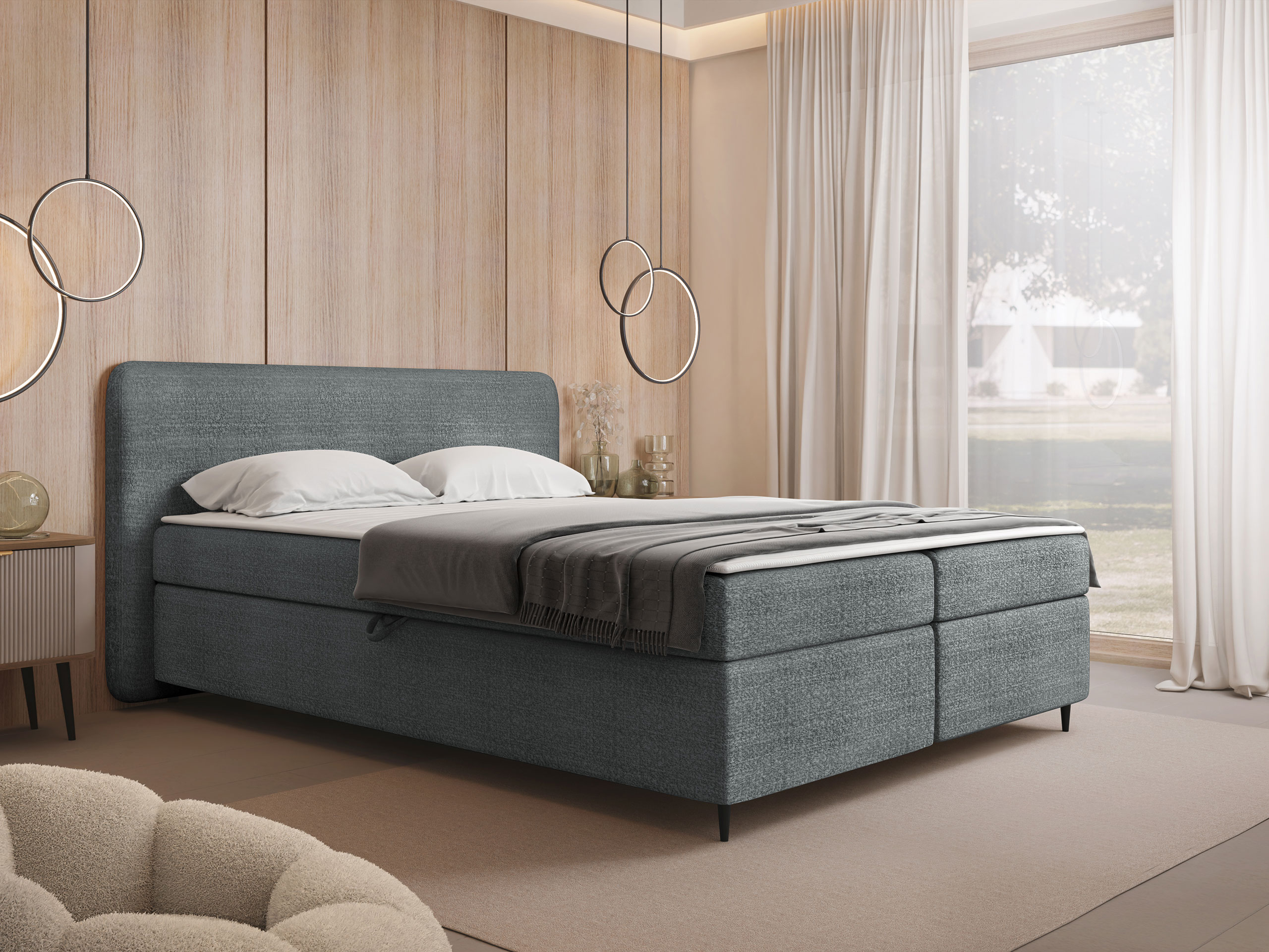 Continental bed Stonecrest 108 (Taro 98)