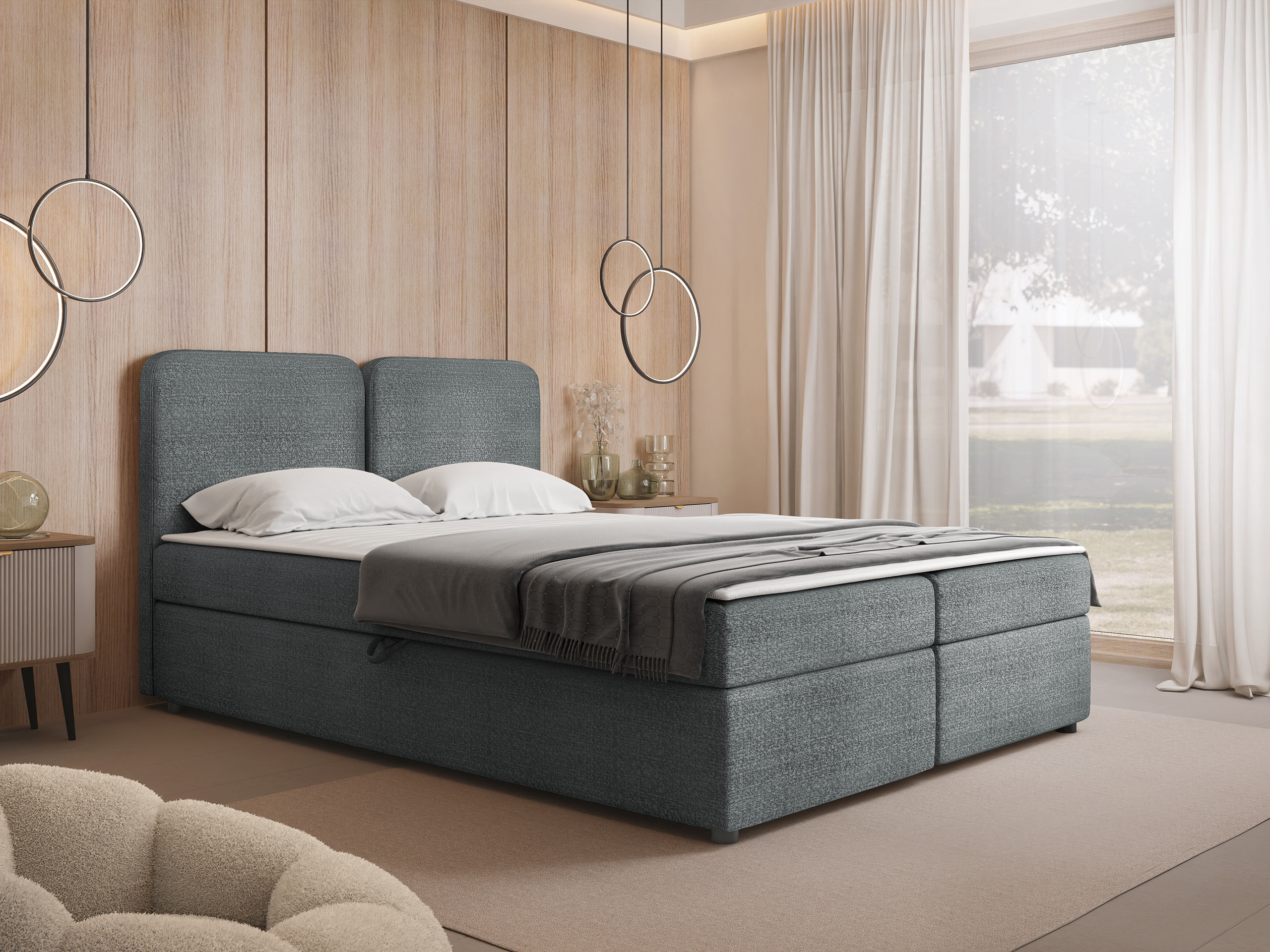 Continental bed Stonecrest 109 (Taro 98)