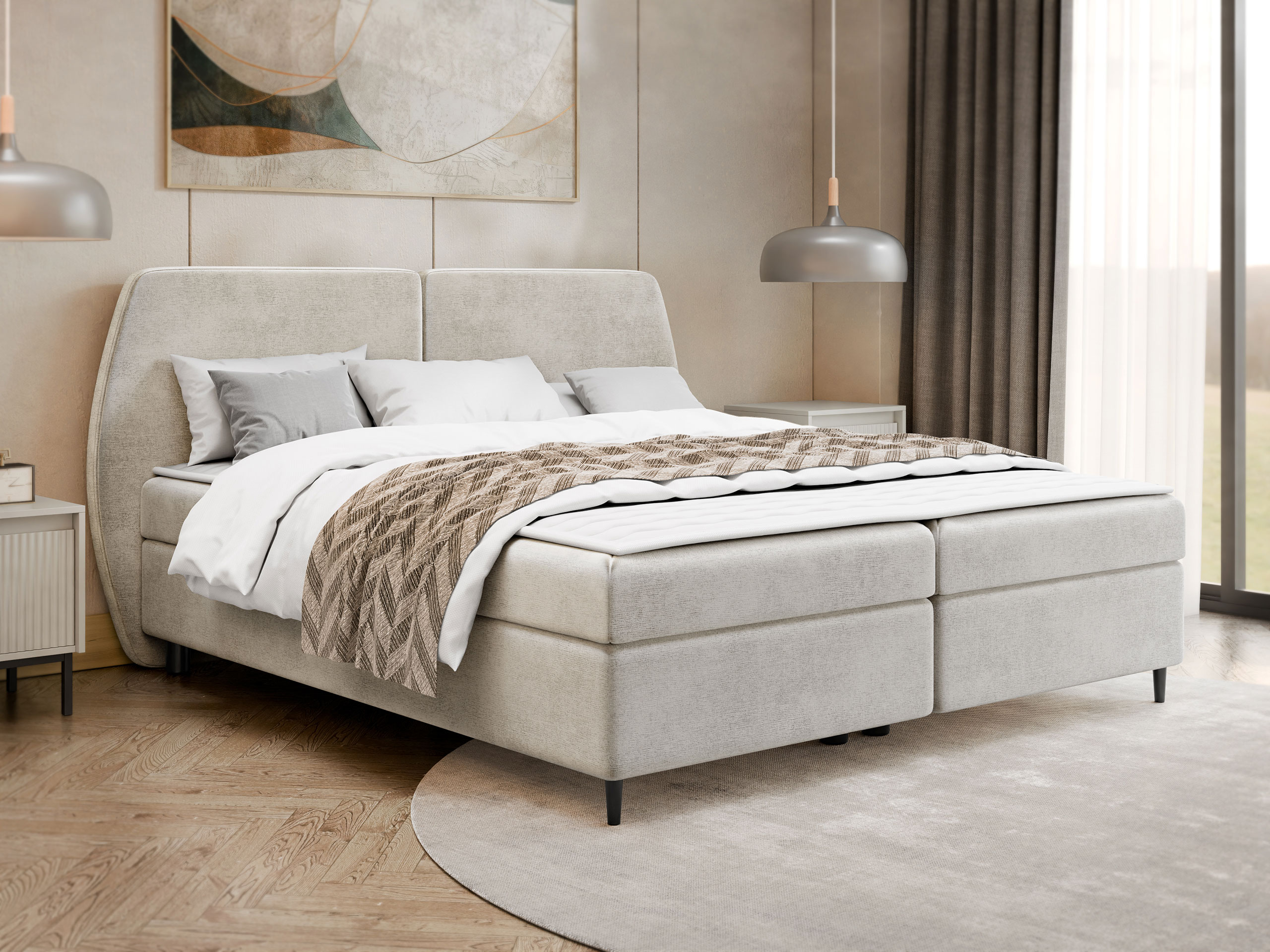 Continental bed Stonecrest 110 (Wave 02)