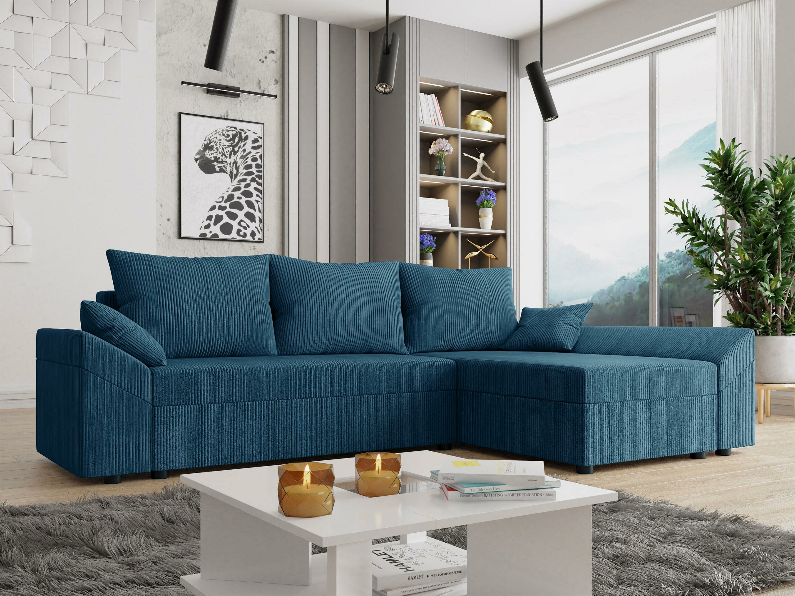 Corner sofa Memphis 104 (Poso 05)