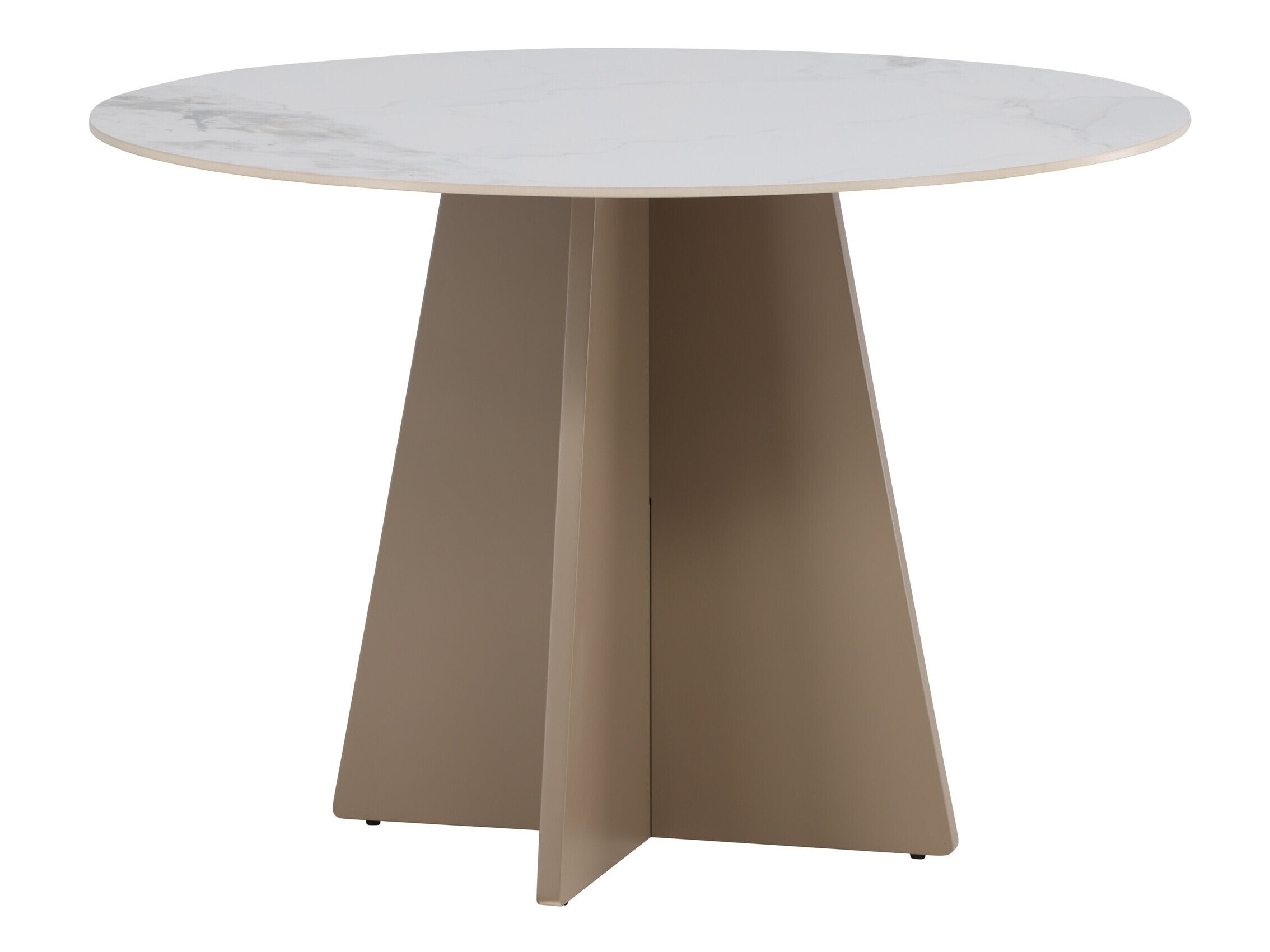 Table Dallas 4451 (White marble + Beige)