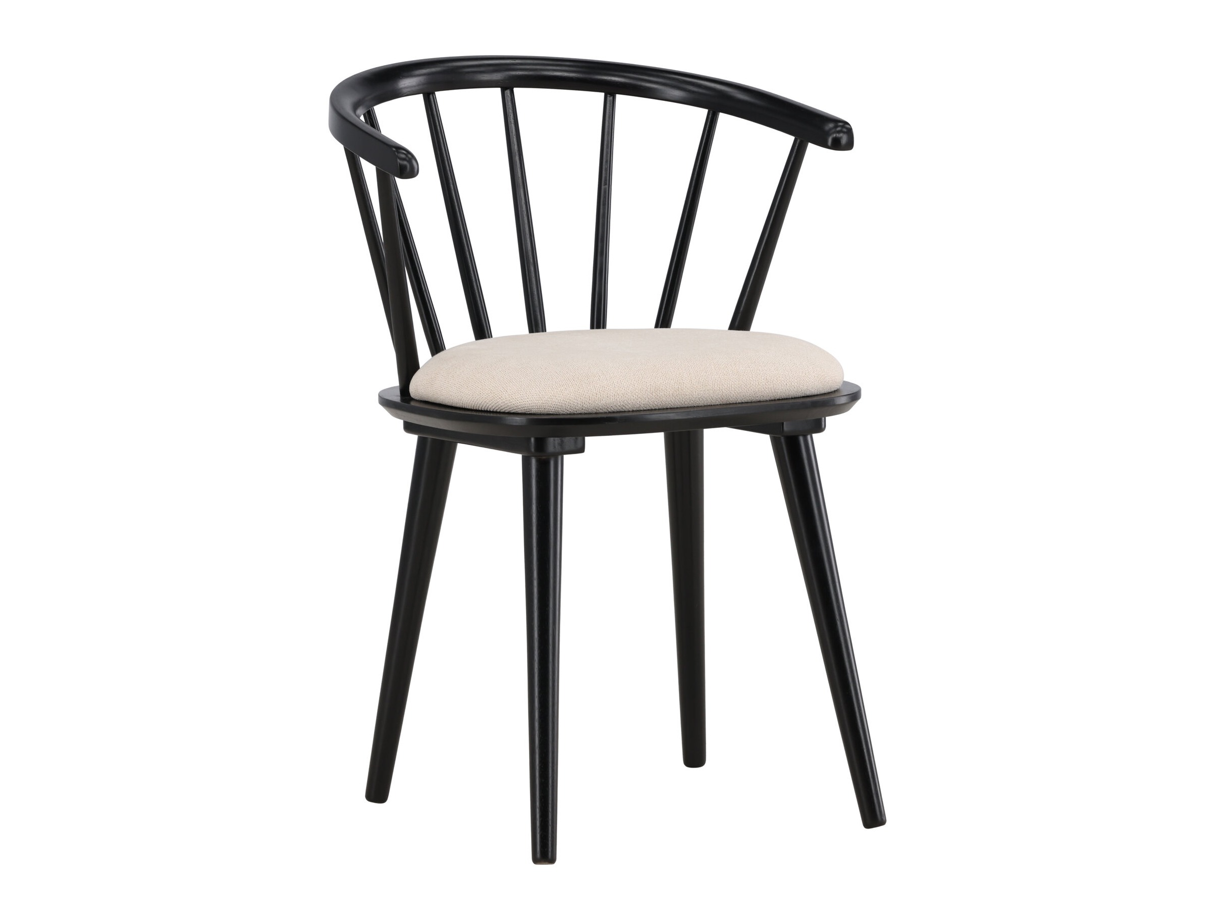 Chair Dallas 4953 (Black + Beige)