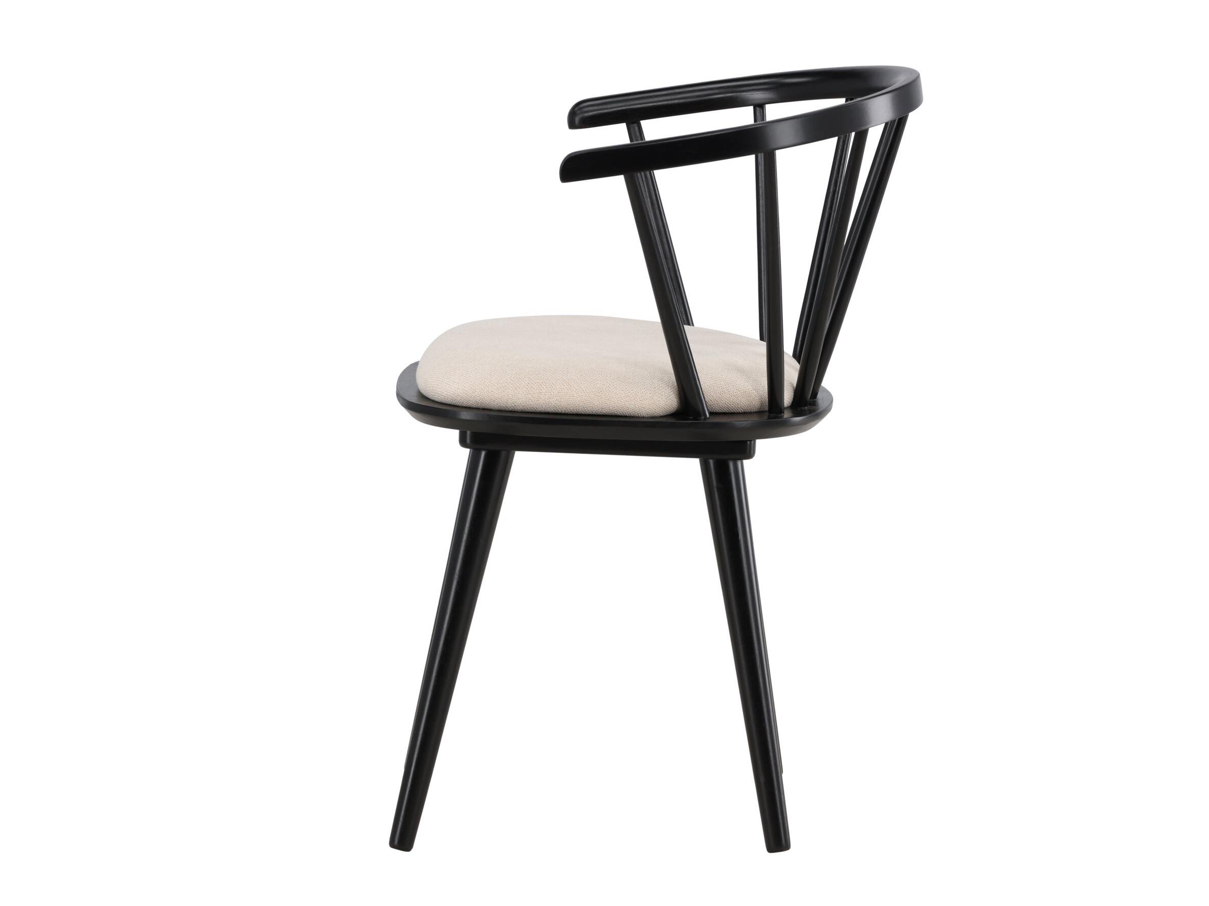 Chair Dallas 4953 (Black + Beige)