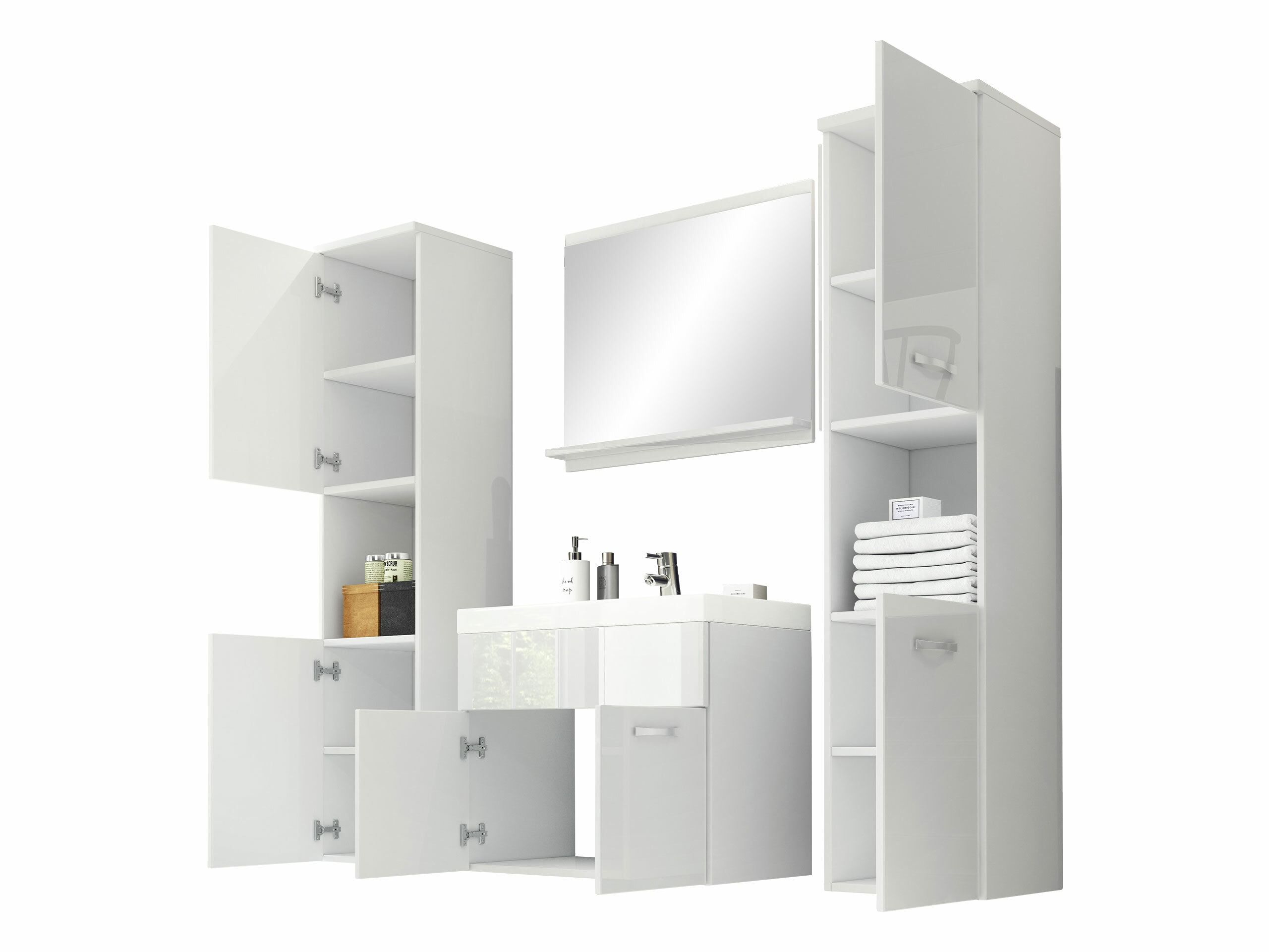 Bathroom set Sarasota 123 (Graphite)