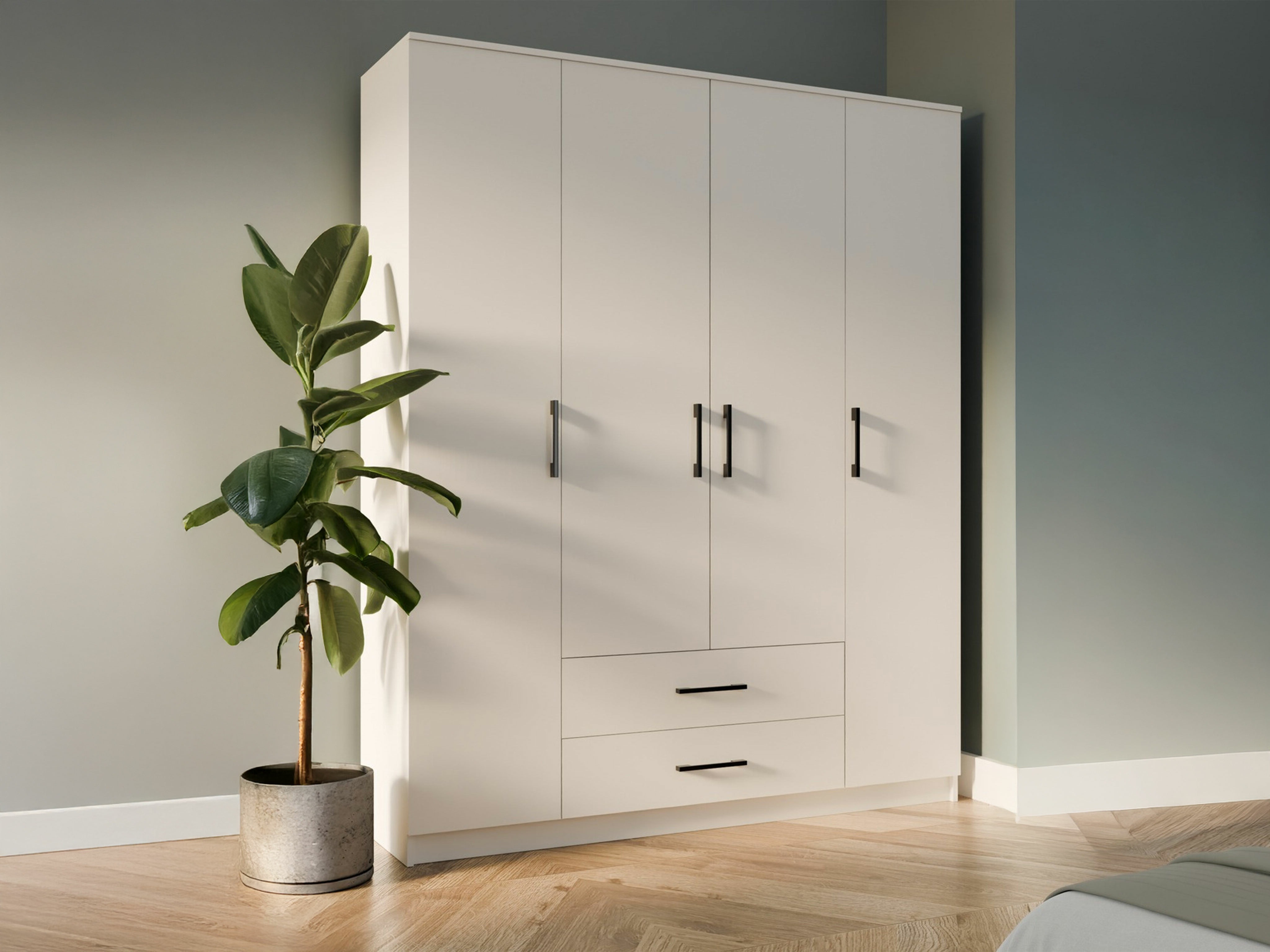 Wardrobe Mandeville 299 (White)